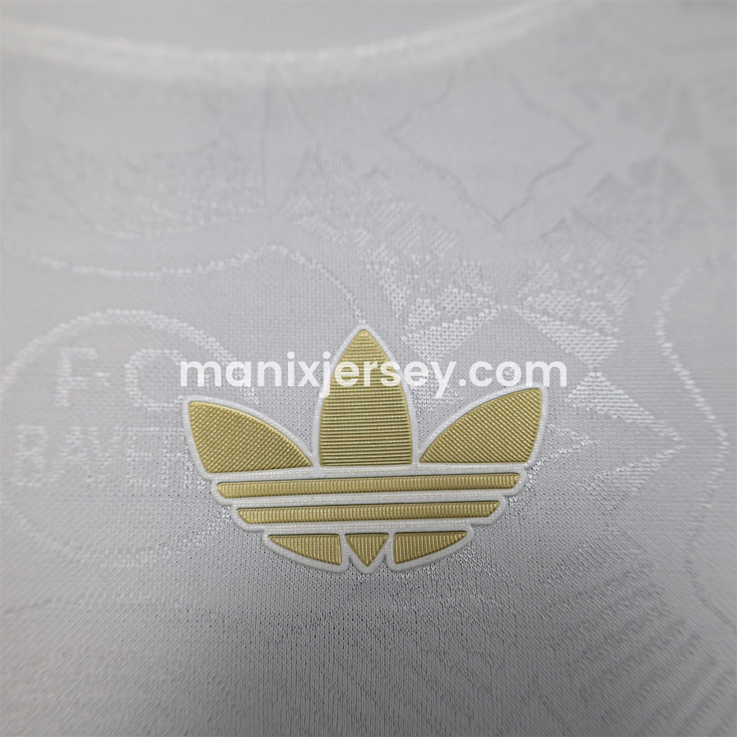 ManixJersey.com | Bayern Munich 2025 White 125th Anniversary Jersey - with 125th Patch on Back - Player Version -Customize Name, Number and Patch | Worldwide Shipping