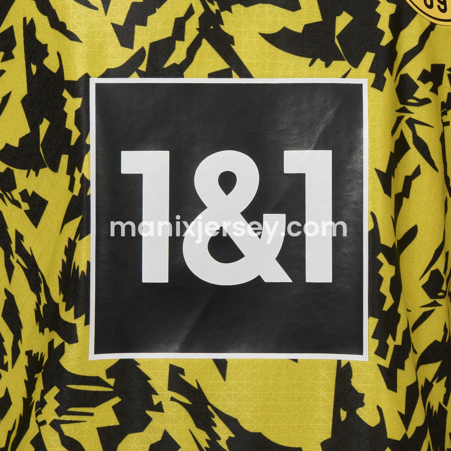 ManixJersey.com | Dortmund 25-26 Black Disordered Texture Yellow Special Jersey - Player Version -Customize Name, Number and Patch | Worldwide Shipping