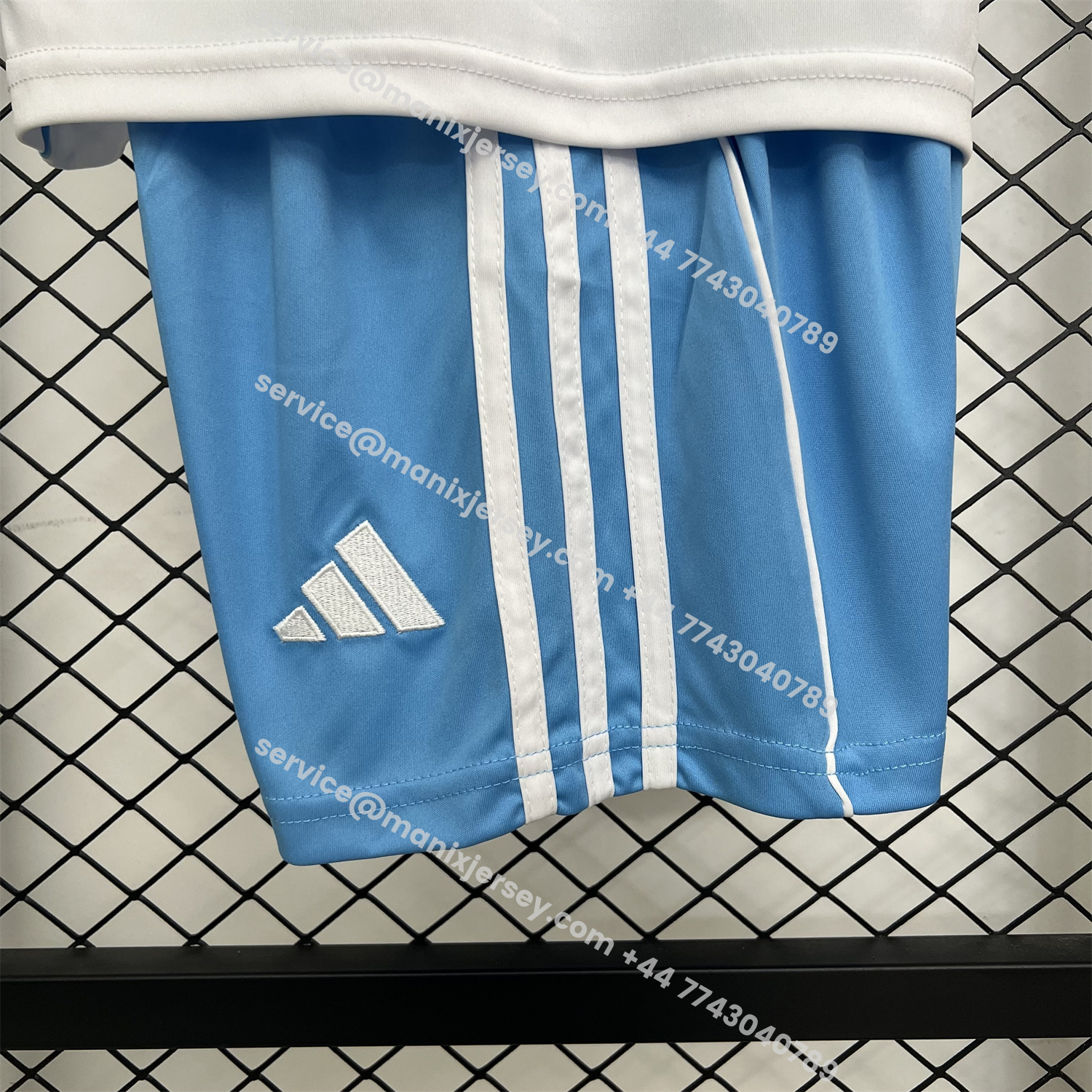 ManixJersey.com | Real Zaragoza 25-26 Home Kids Kit -Customize Name, Number and Patch | Worldwide Shipping