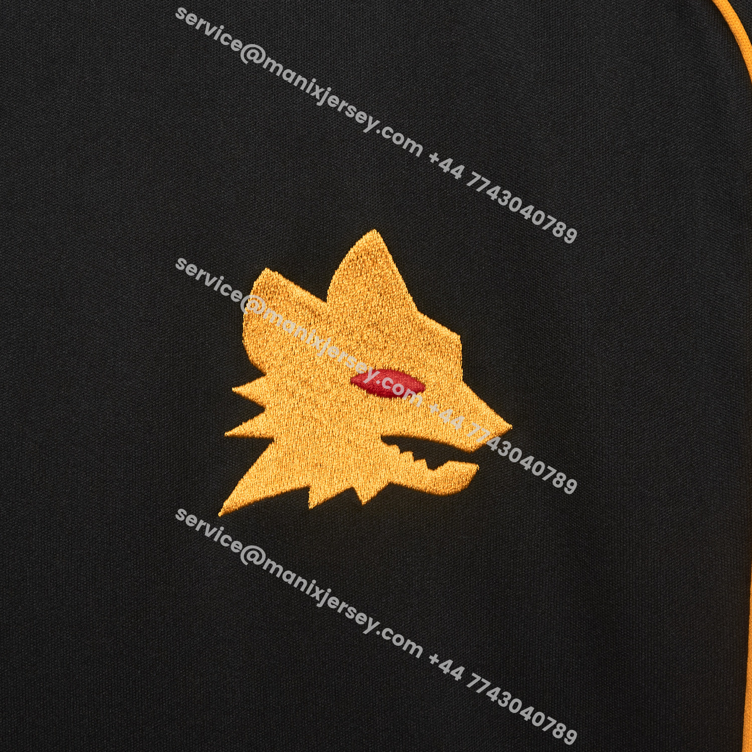 ManixJersey.com | AS Roma 25-26 Travel Special Black Jersey - Fans Version -Customize Name, Number and Patch | Worldwide Shipping