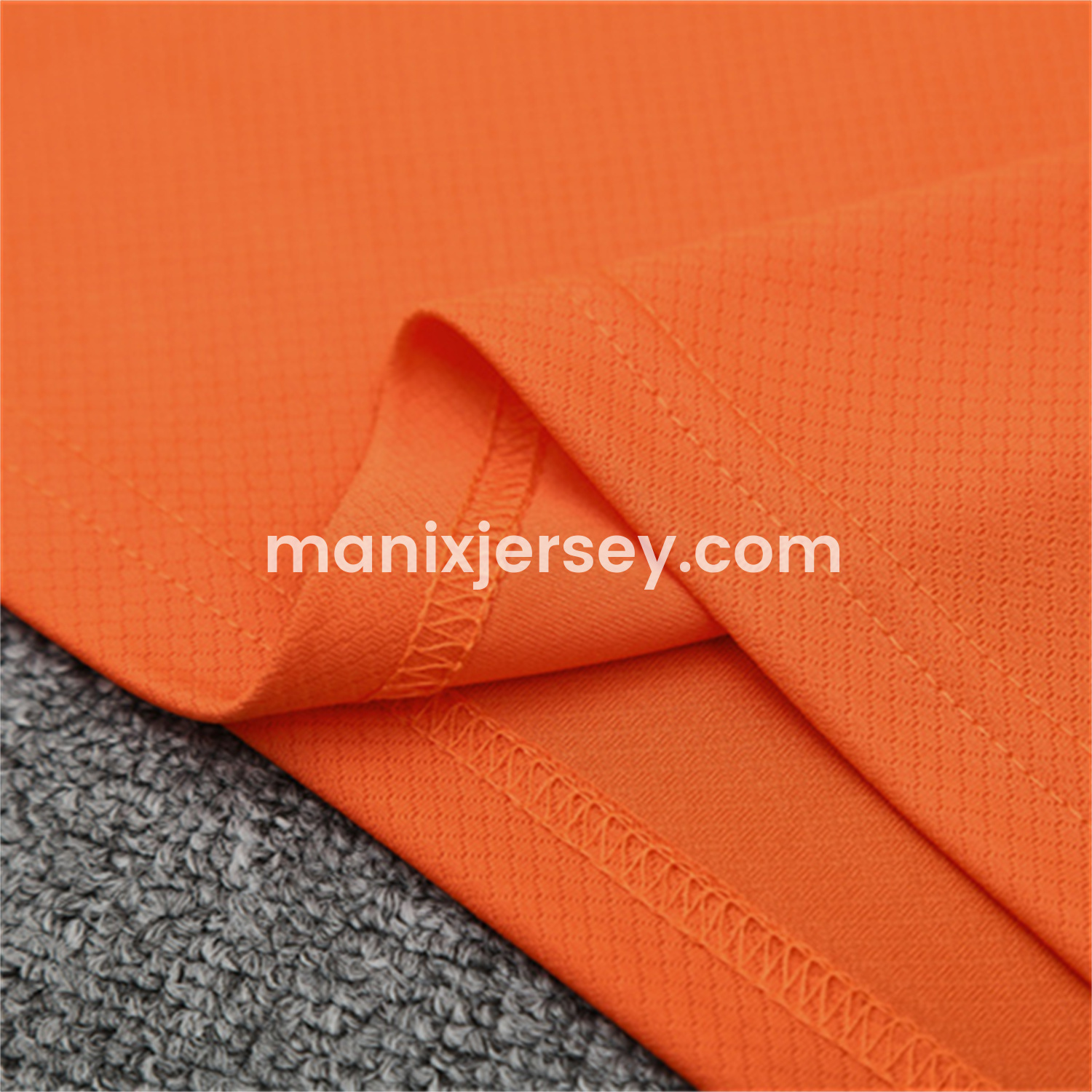 ManixJersey.com | Bayern Munich 25-26 Short-Sleeve Training Set - Orange Top & Gray shorts -Customize Name, Number and Patch | Worldwide Shipping