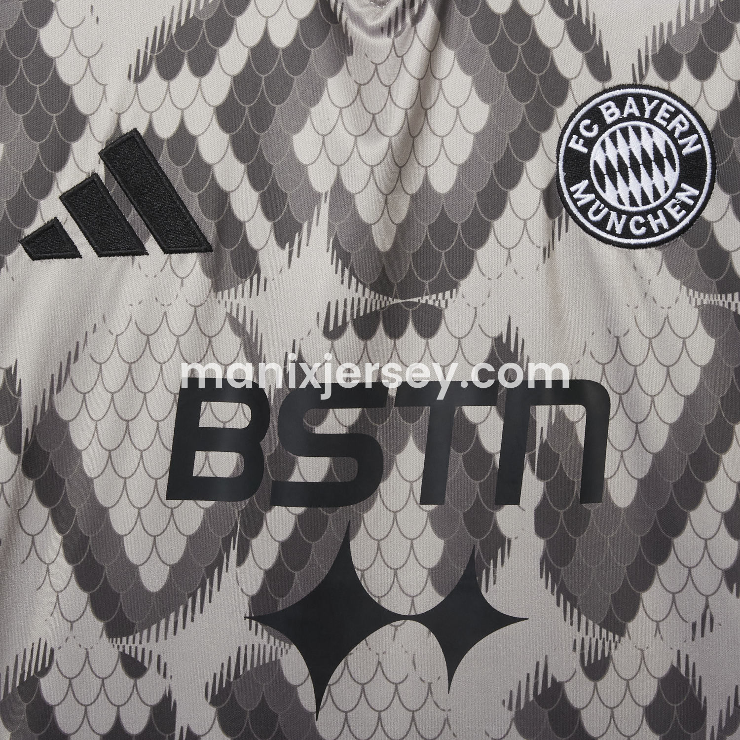 ManixJersey.com | Bayern Munich x BSTN 25-26 Brown Special Edition Jersey - Fans Version -Customize Name, Number and Patch | Worldwide Shipping