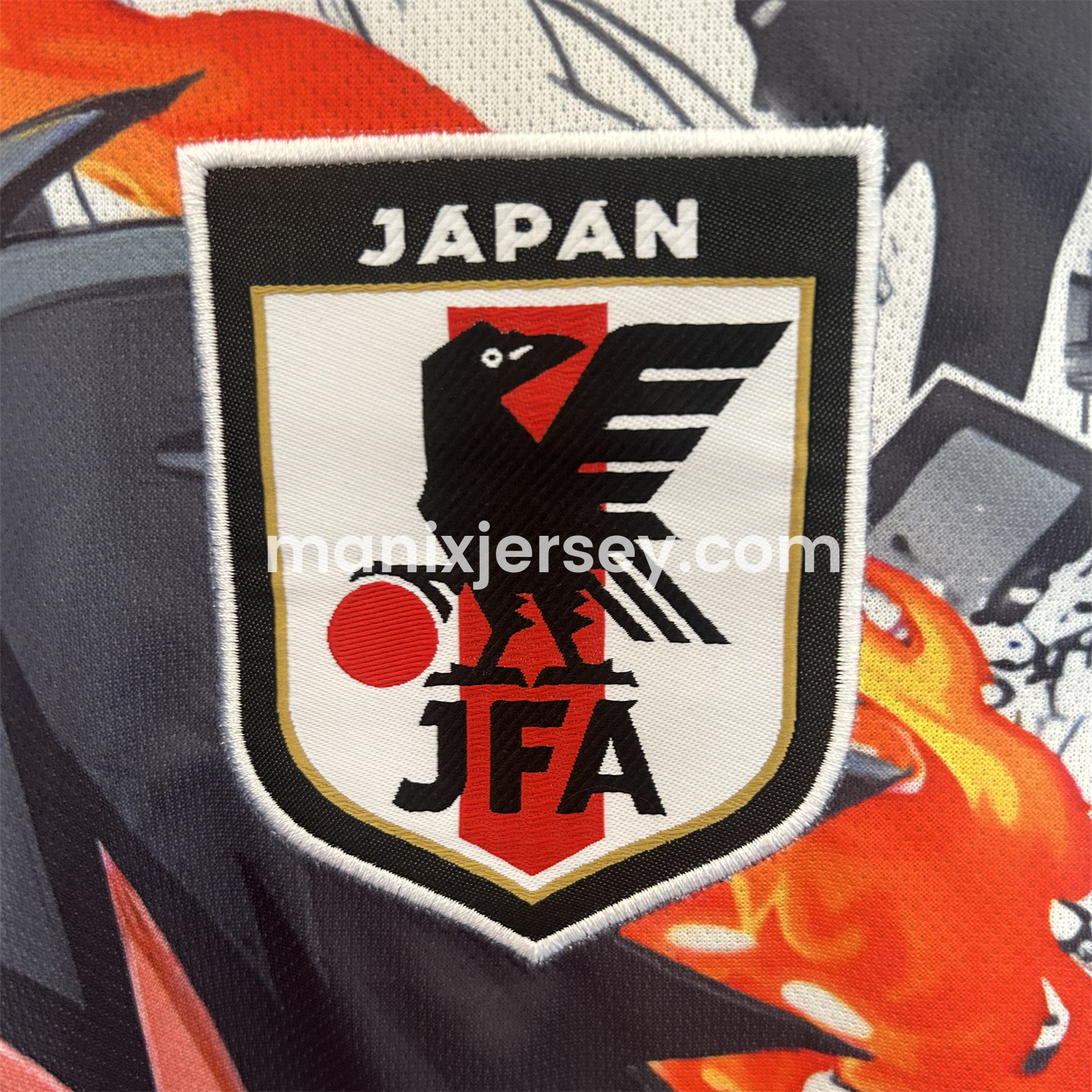 ManixJersey.com | Japan 25-26 One Piece Luffy Flame Fist Special Edition Jersey - Fans Version -Customize Name, Number and Patch | Worldwide Shipping
