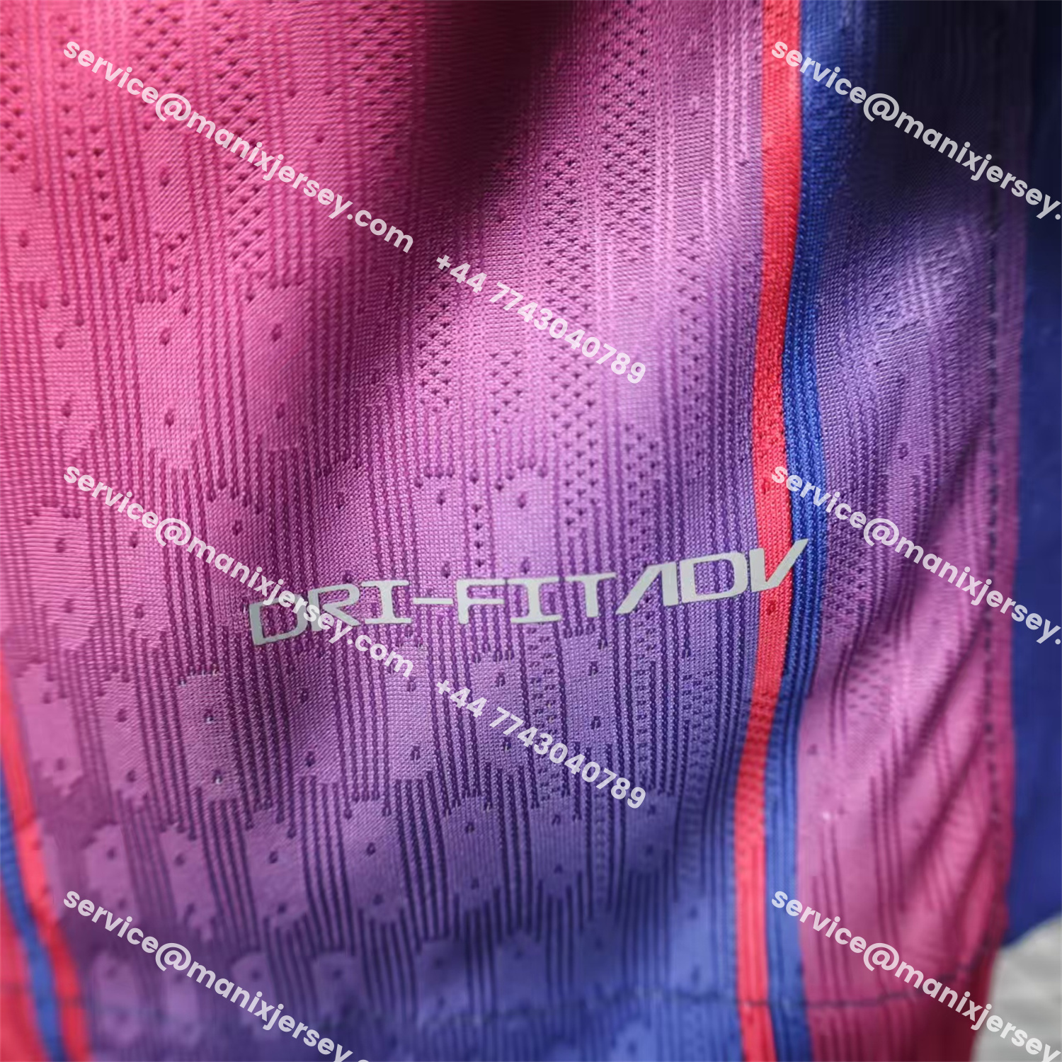 ManixJersey.com | Barcelona 25-26 Home Unsponsored Jersey - Player Version -Customize Name, Number and Patch | Worldwide Shipping