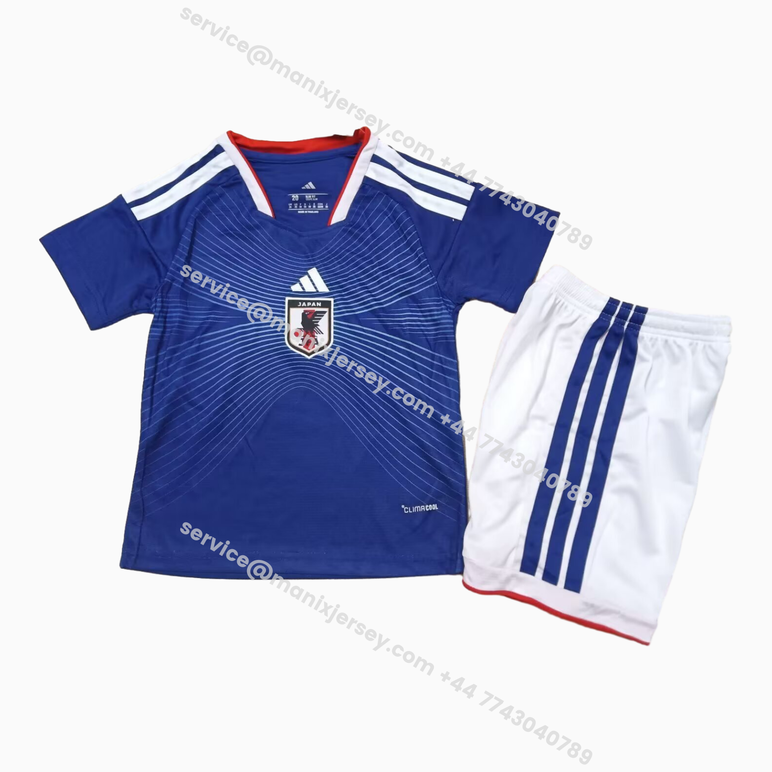 ManixJersey.com | Japan 2026 Home Kids Kit -Customize Name, Number and Patch | Worldwide Shipping