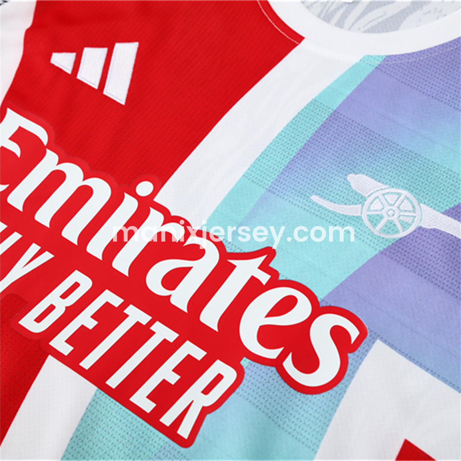 ManixJersey.com | Arsenal 24-25 Pre-Match Short-Sleeve Training Set - Camouflage -Customize Name, Number and Patch | Worldwide Shipping