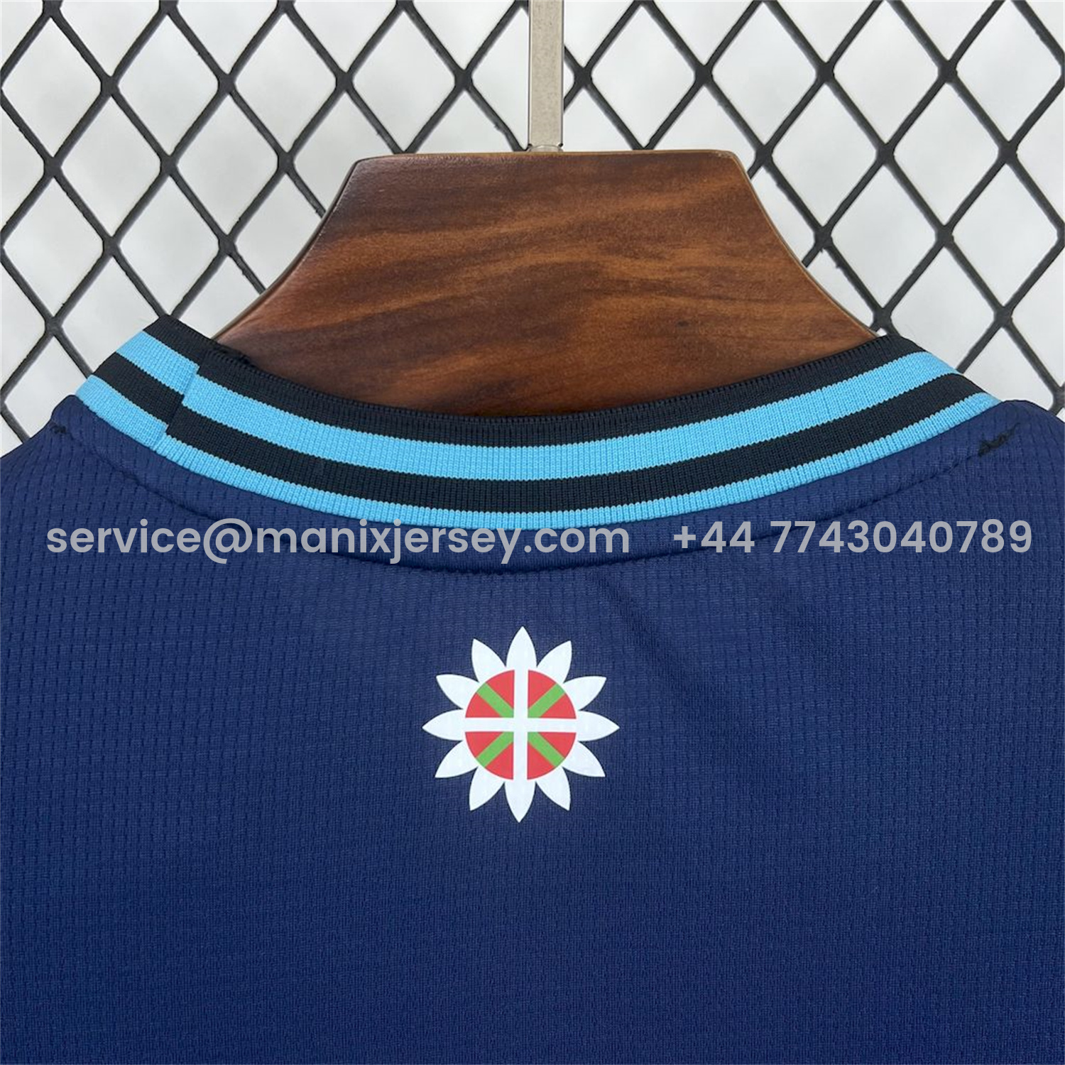 ManixJersey.com | Athletic Bilbao 25-26 Away Jersey - Fans Version -Customize Name, Number and Patch | Worldwide Shipping