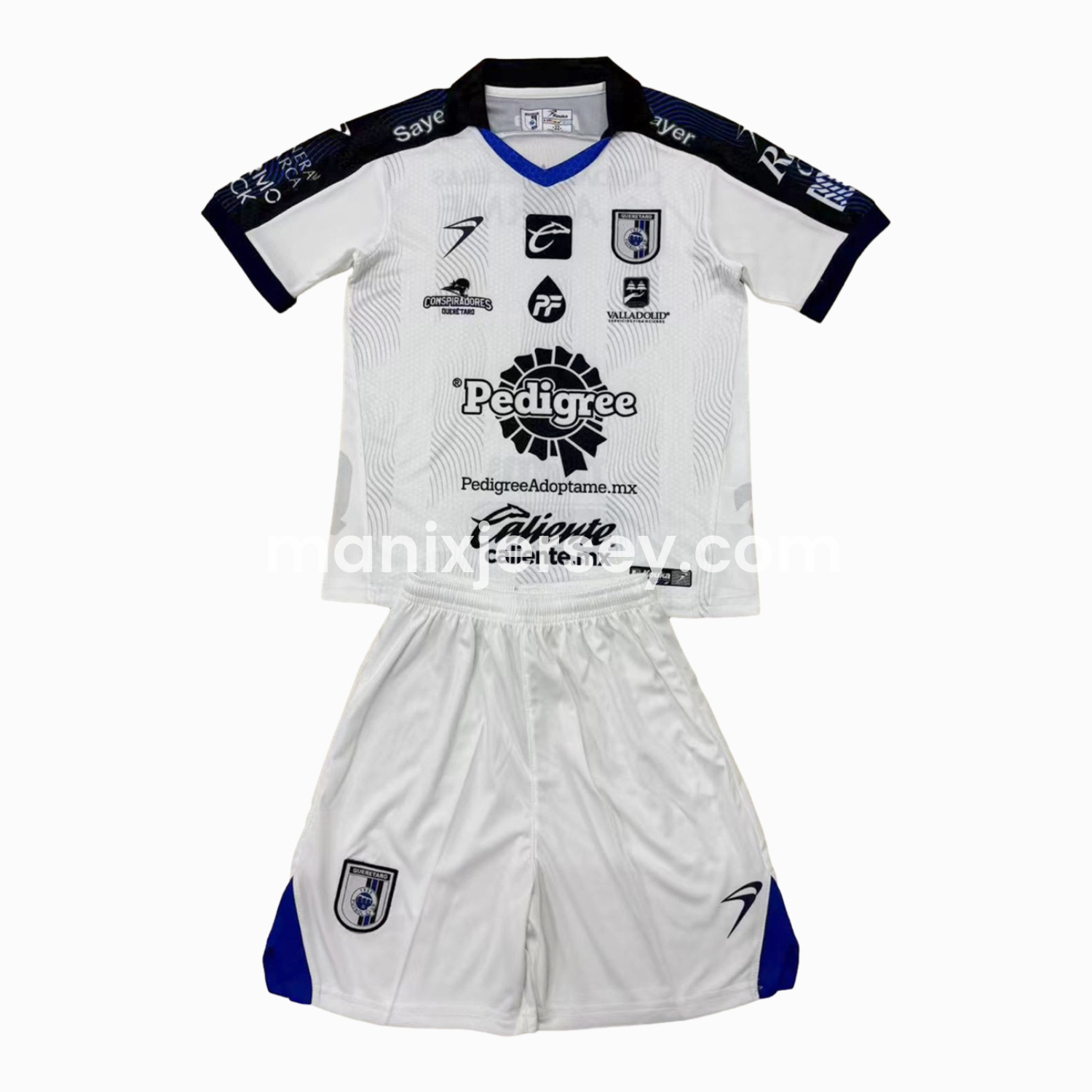 ManixJersey.com | Querétaro 24-25 Away Kids Kit -Customize Name, Number and Patch | Worldwide Shipping