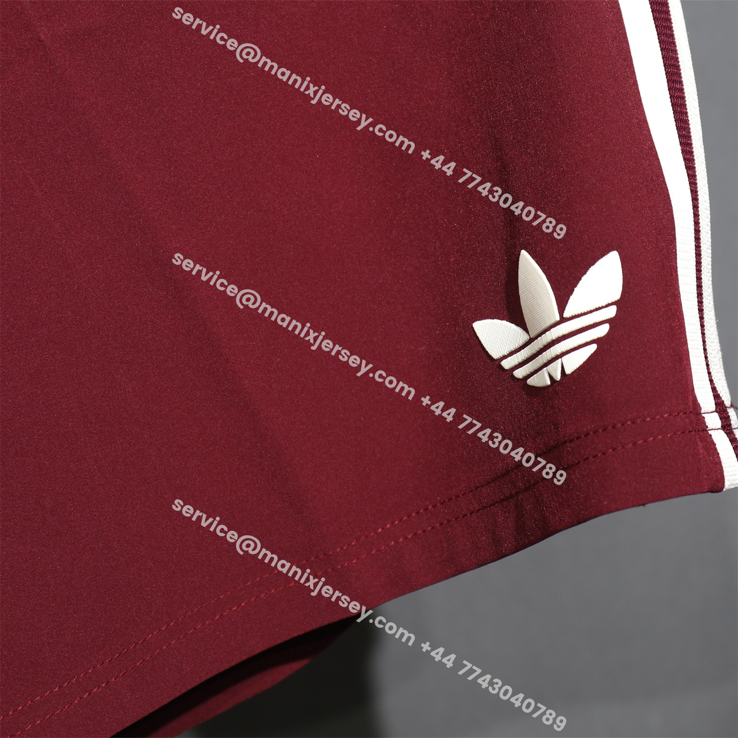 ManixJersey.com | Arsenal 25-26 Third Red Shorts - Player Version -Customize Name, Number and Patch | Worldwide Shipping