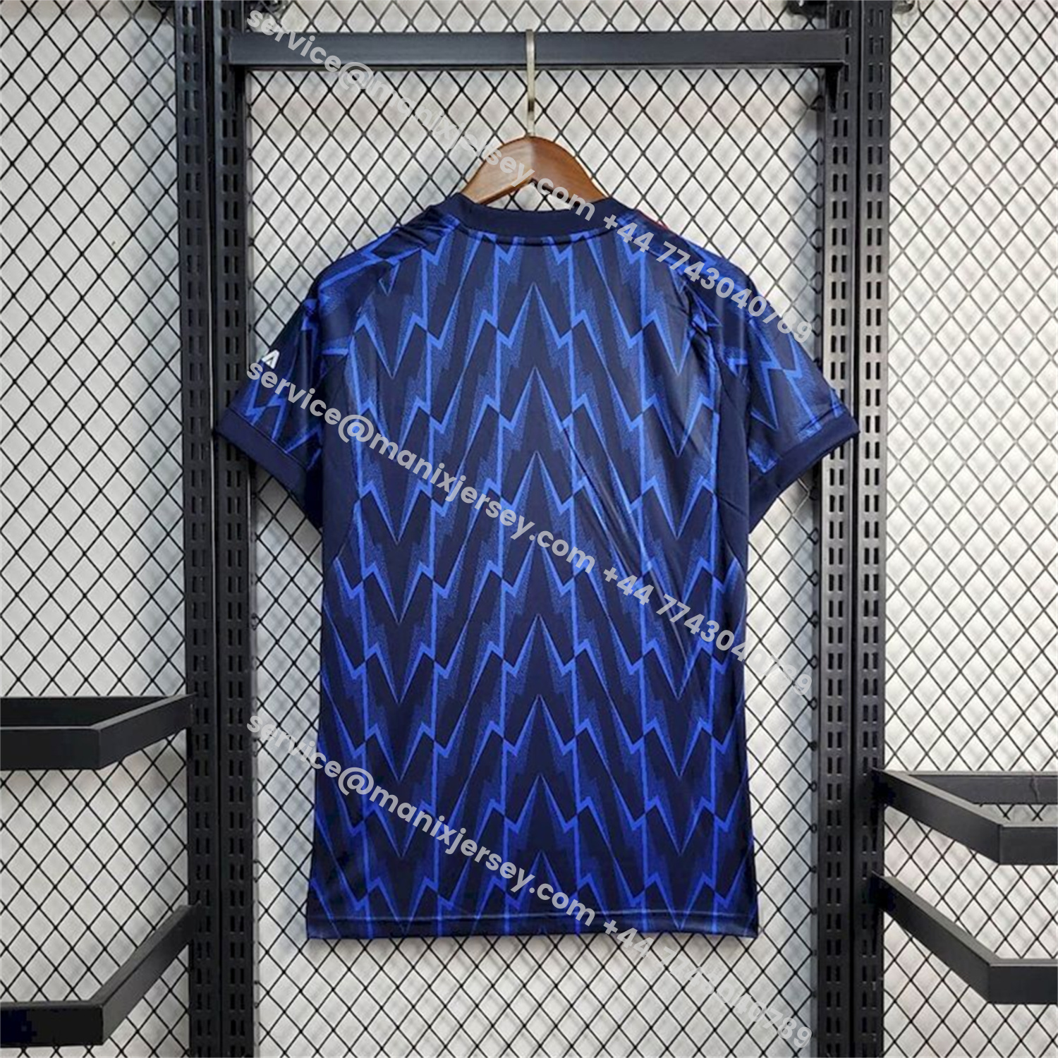 ManixJersey.com | Women's Arsenal 25-26 Away Blue Jersey -Customize Name, Number and Patch | Worldwide Shipping