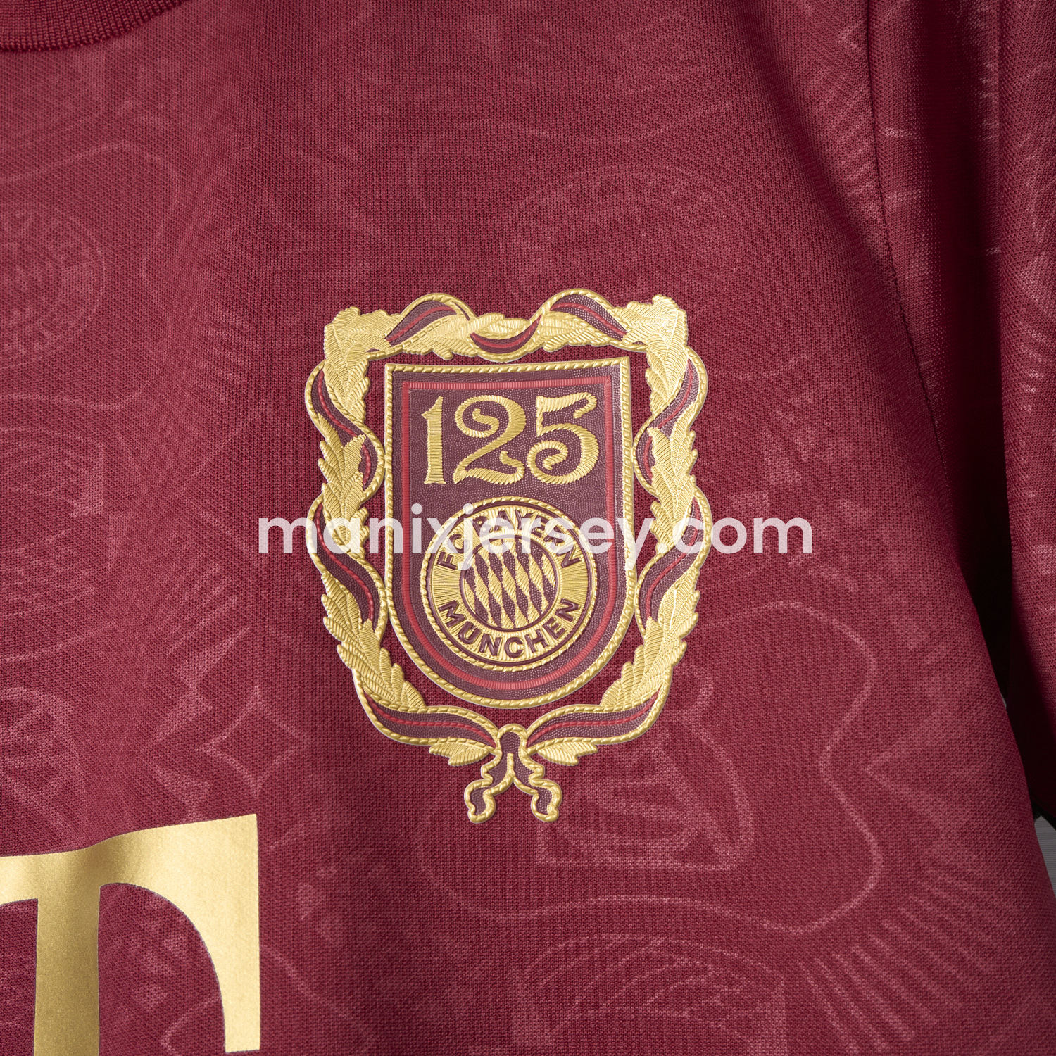 ManixJersey.com | Bayern Munich 2025 125th Anniversary Kids Kit -Customize Name, Number and Patch | Worldwide Shipping