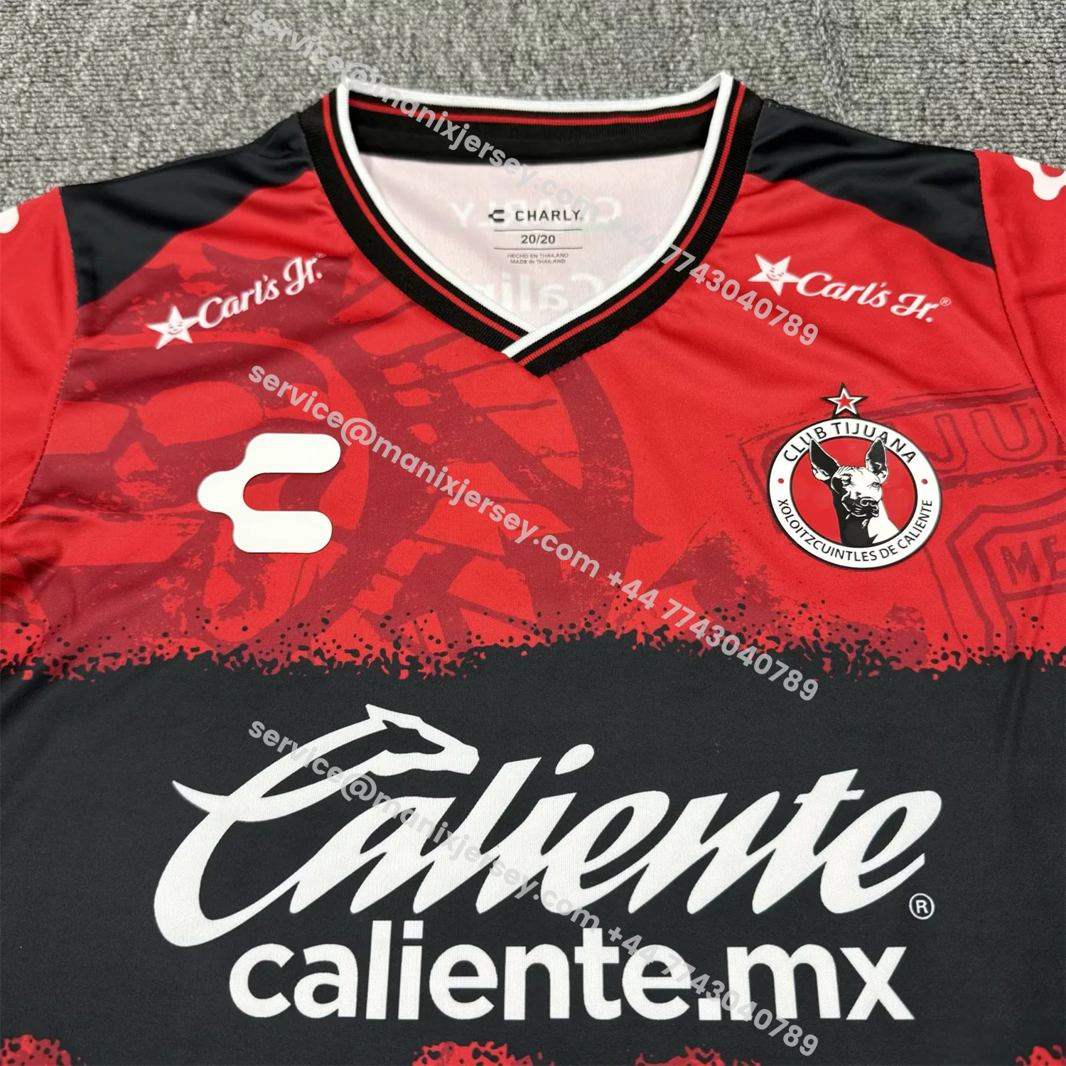 ManixJersey.com | Tijuana 25-26 Home Kids Kit -Customize Name, Number and Patch | Worldwide Shipping