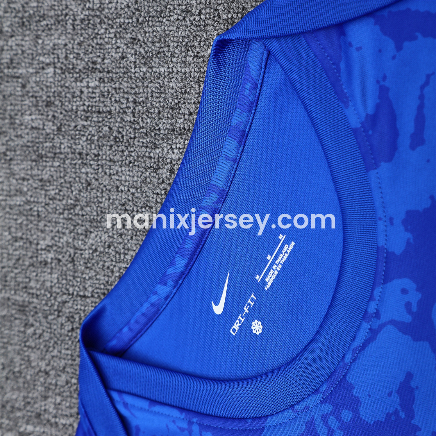 ManixJersey.com | Barcelona 25-26 Vest Training Set - Blue Camouflage -Customize Name, Number and Patch | Worldwide Shipping