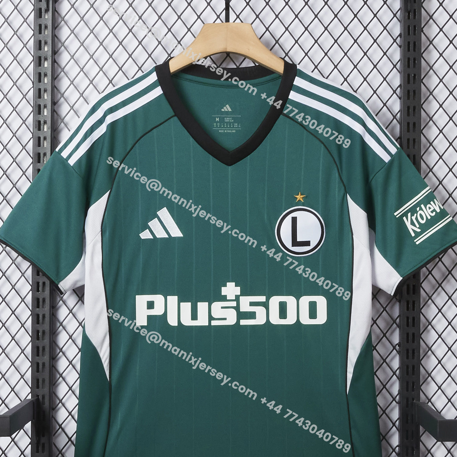 ManixJersey.com | Legia Warszawa 25-26 Away Jersey - Fans Version -Customize Name, Number and Patch | Worldwide Shipping
