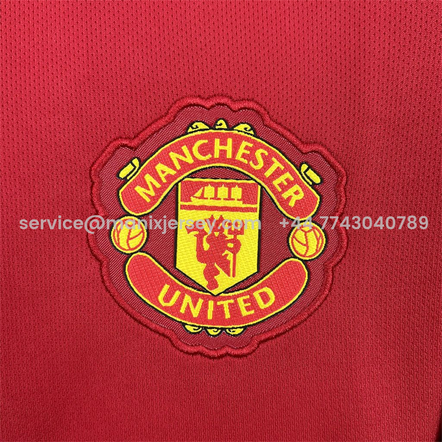 ManixJersey.com | Women's Manchester United 25-26 Home Jersey -Customize Name, Number and Patch | Worldwide Shipping