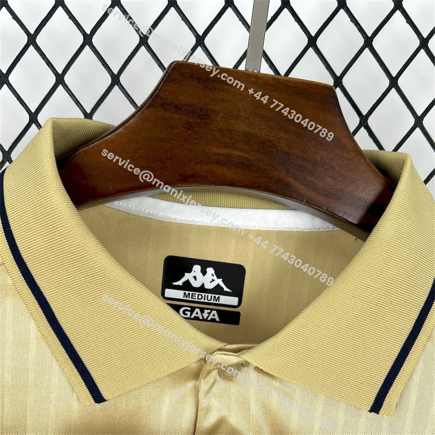 ManixJersey.com | FC Versailles 25-26 Gold L'Élégant Special Jersey - Fans Version -Customize Name, Number and Patch | Worldwide Shipping