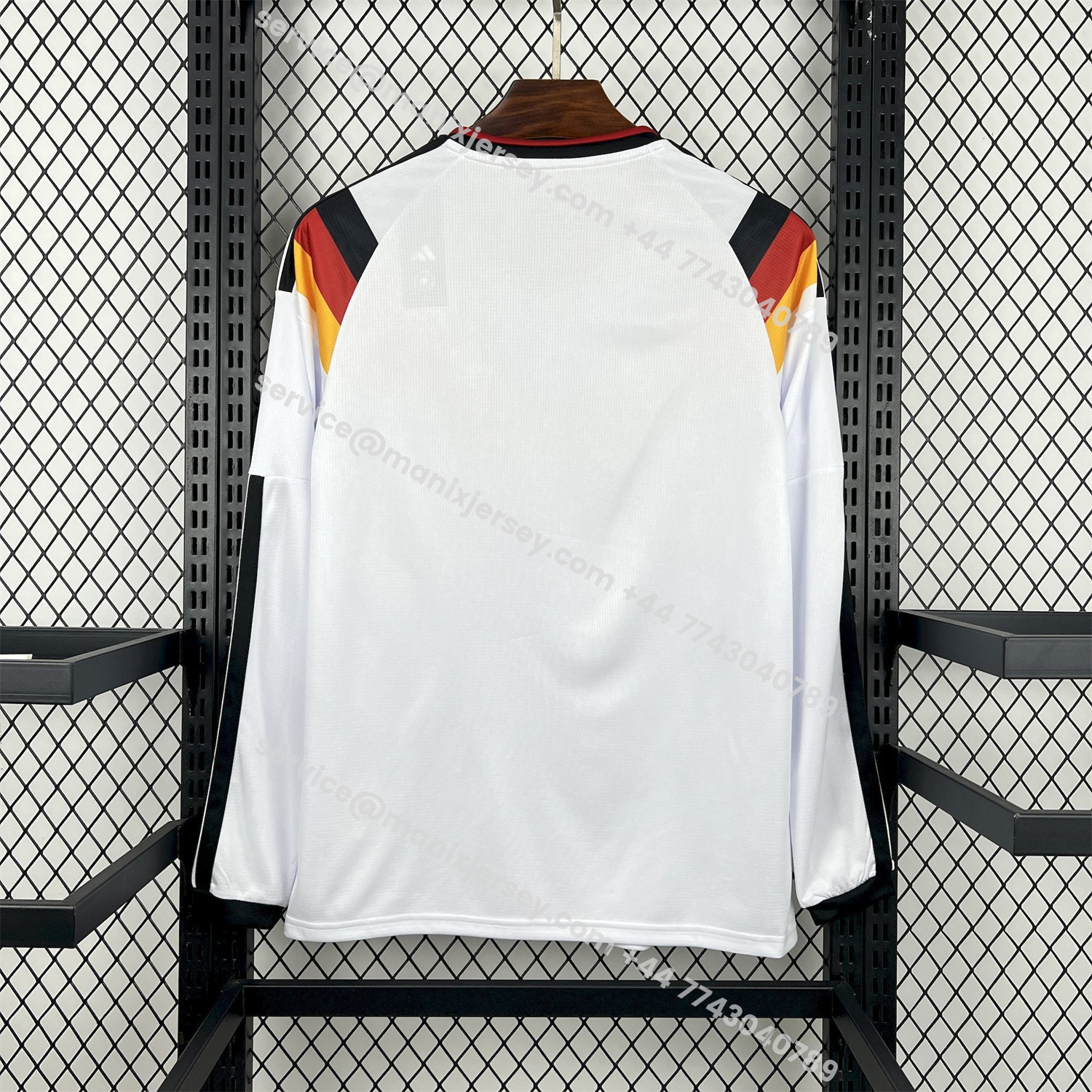 ManixJersey.com | Germany 2026 Home Long Sleeves Jersey - Fans Version -Customize Name, Number and Patch | Worldwide Shipping