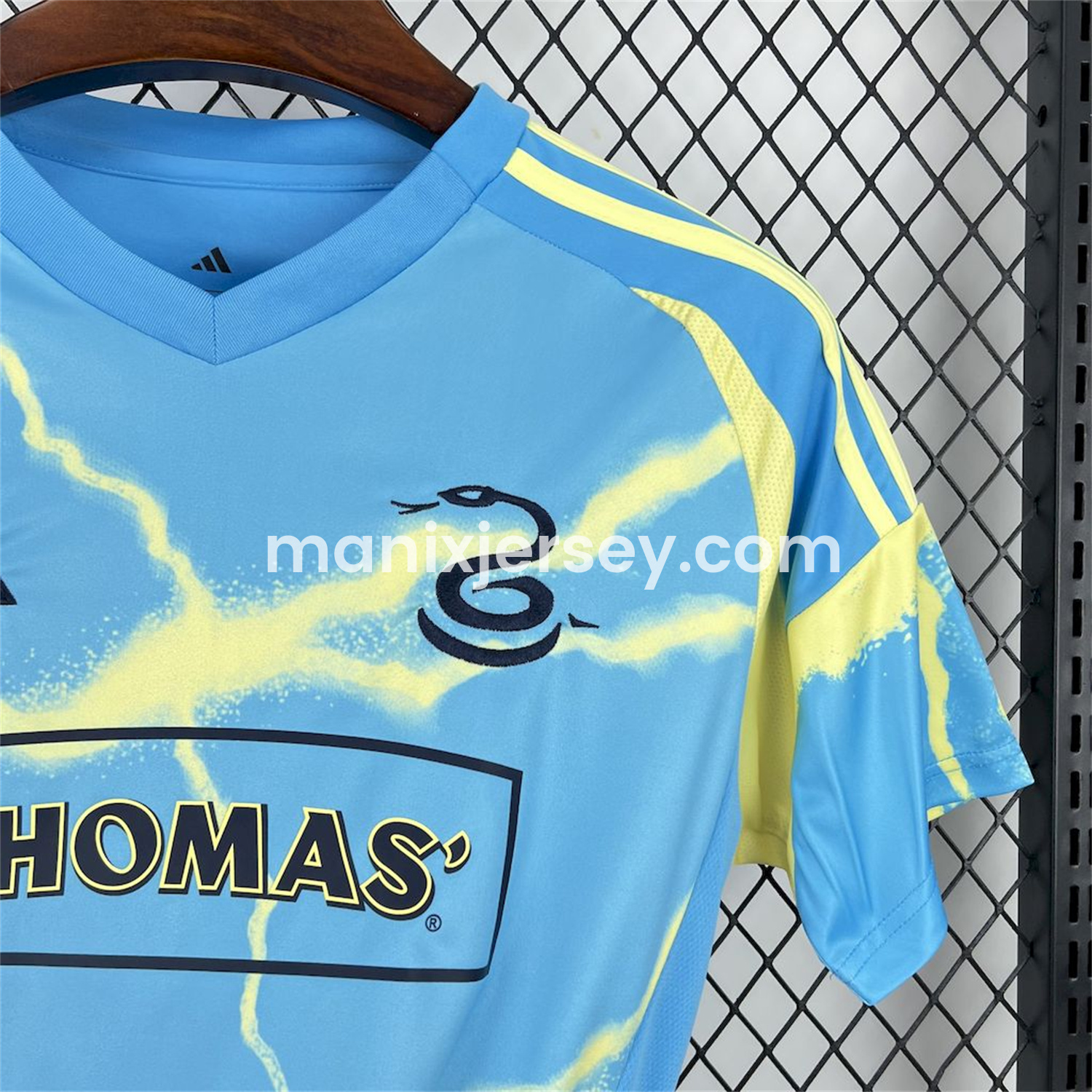 ManixJersey.com | Philadelphia Union 2025 Away Jersey - Fans Version -Customize Name, Number and Patch | Worldwide Shipping