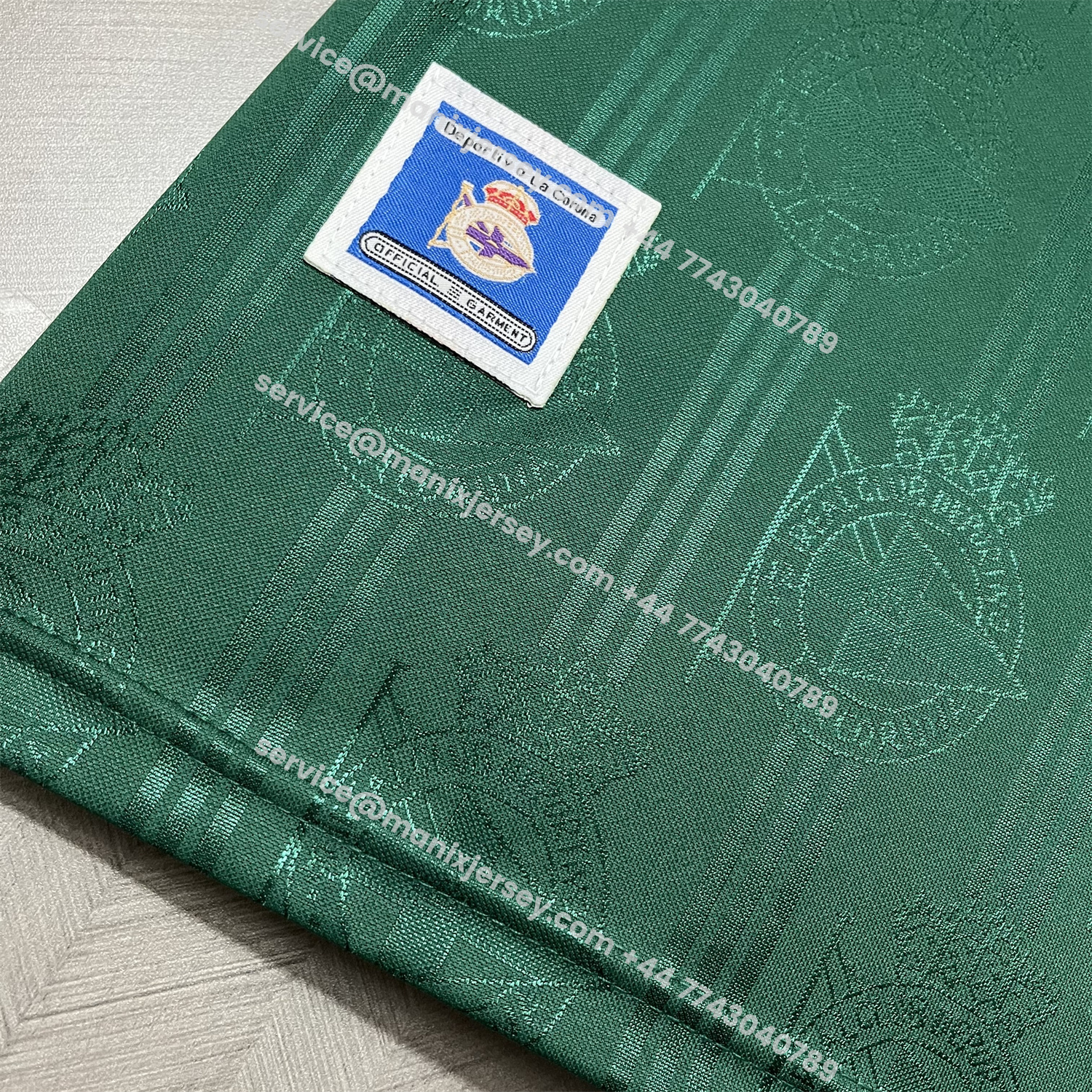 ManixJersey.com | Retro Deportivo de La Coruña 1999-00 Away Jersey -Customize Name, Number and Patch | Worldwide Shipping