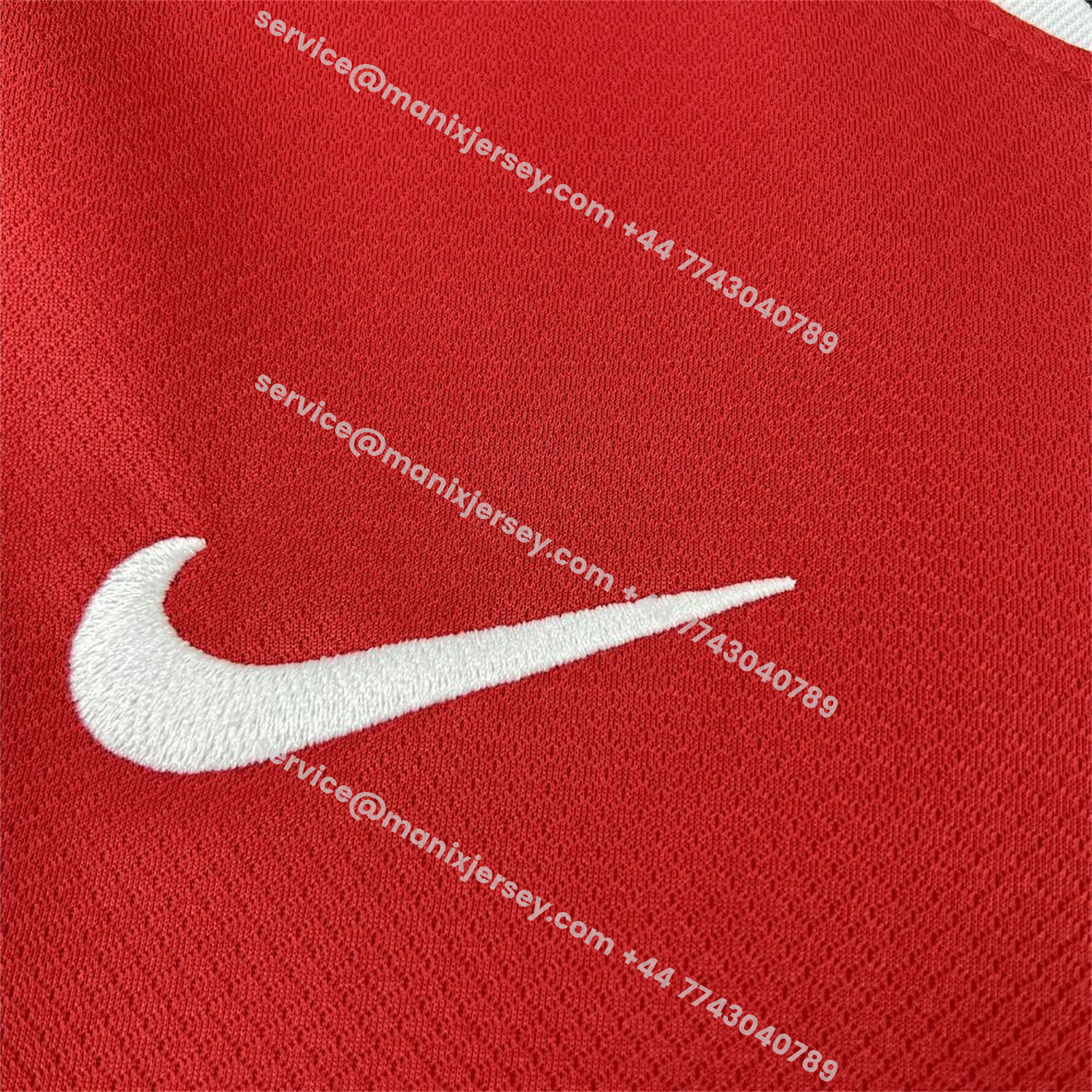 ManixJersey.com | AZ Alkmaar 25-26 Home Jersey - Fans Version -Customize Name, Number and Patch | Worldwide Shipping