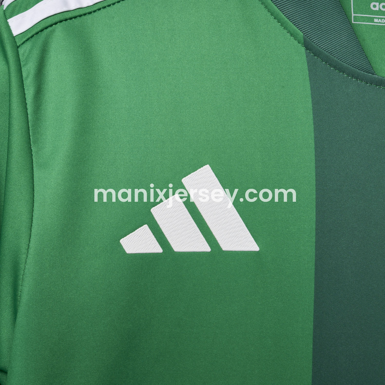 ManixJersey.com | Mexico 25-26 Home (Leaked Version) Jersey - Fans Version -Customize Name, Number and Patch | Worldwide Shipping