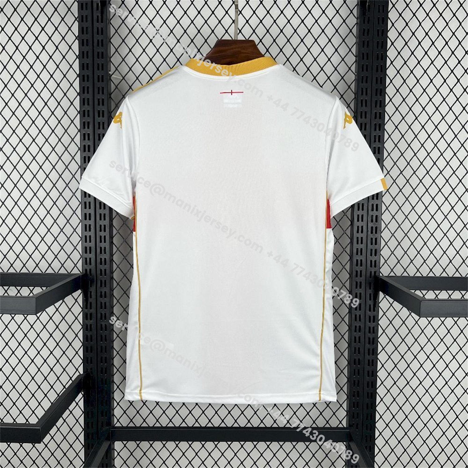 ManixJersey.com | Genoa 25-26 Away Jersey - Fans Version -Customize Name, Number and Patch | Worldwide Shipping