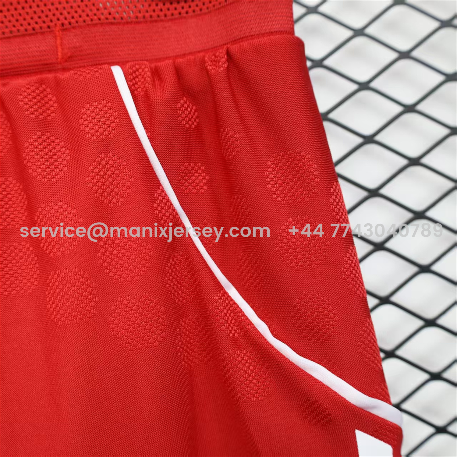 ManixJersey.com | Bayern Munich 25-26 Home Red Shorts - Player Version -Customize Name, Number and Patch | Worldwide Shipping