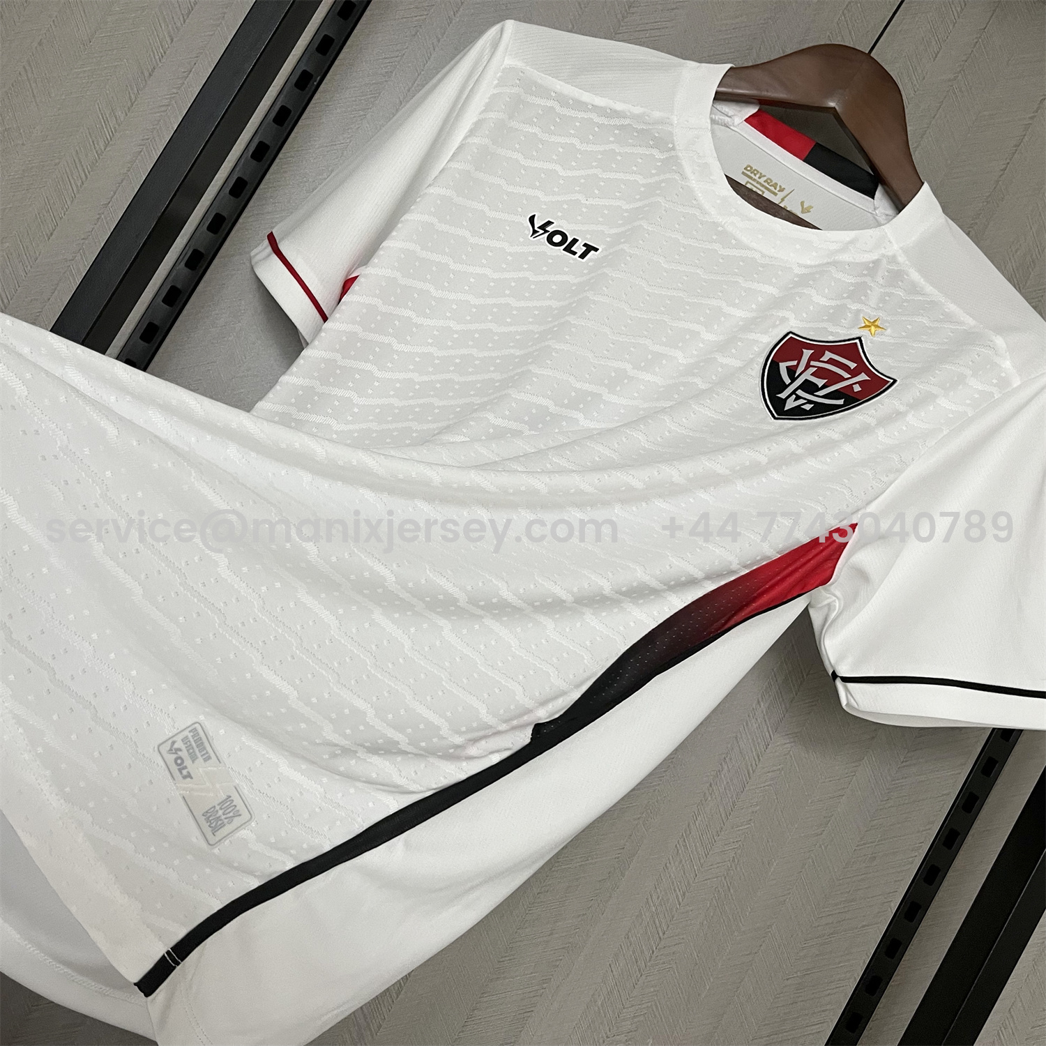 ManixJersey.com | Esporte Clube Vitória 25-26 Away Jersey - Fans Version -Customize Name, Number and Patch | Worldwide Shipping