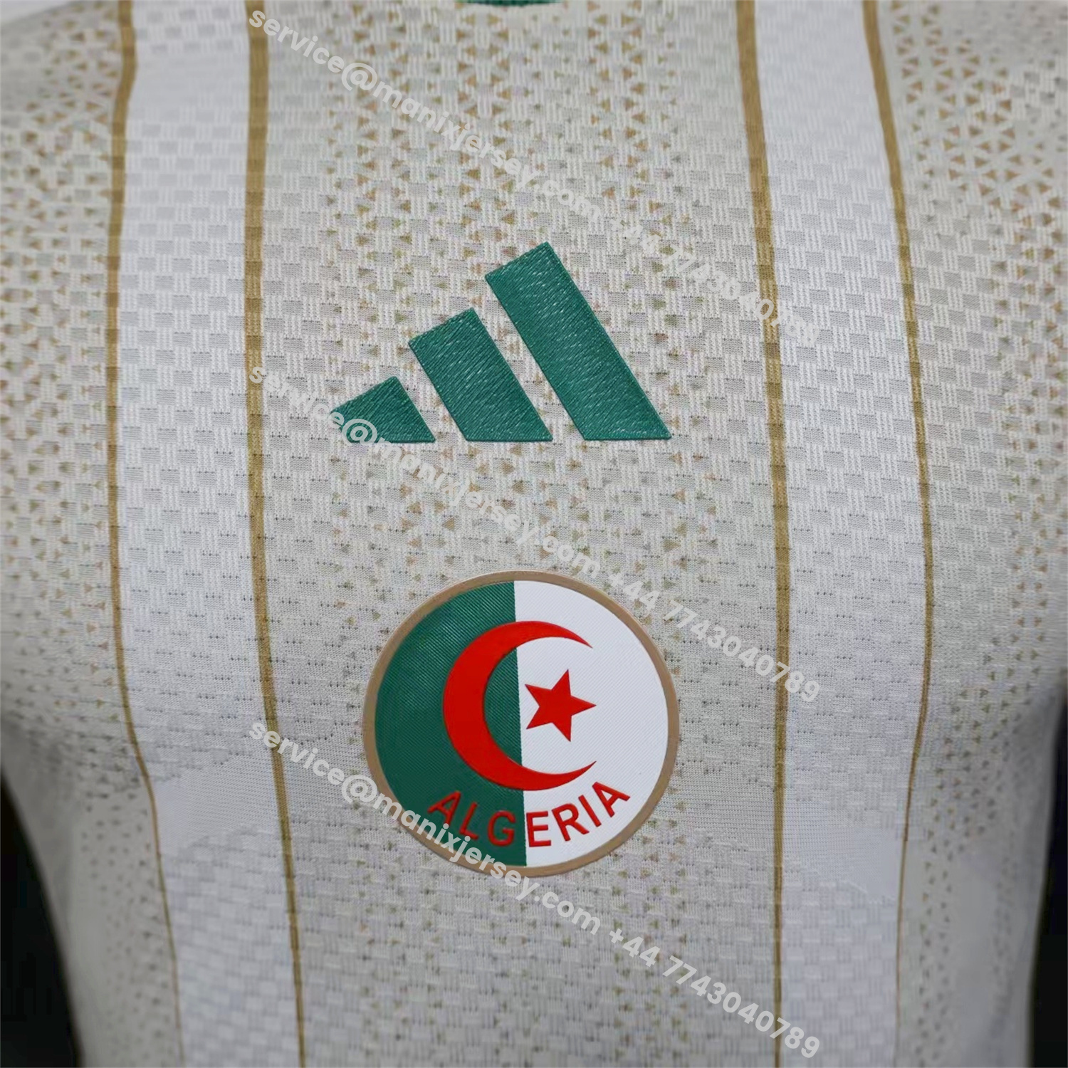 ManixJersey.com | Algeria 2026 Home Jersey - Player Version -Customize Name, Number and Patch | Worldwide Shipping