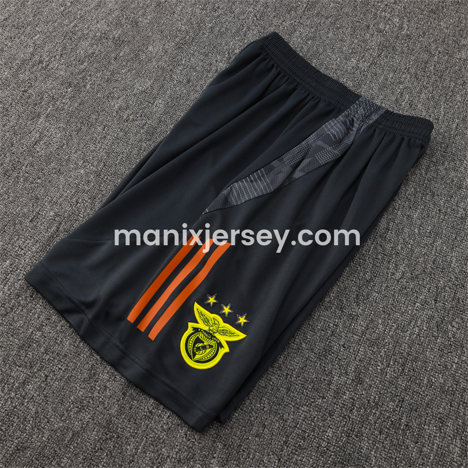 ManixJersey.com | Benfica 25-26 Vest Training Set - Grey Vest and Deep Grey Shorts -Customize Name, Number and Patch | Worldwide Shipping