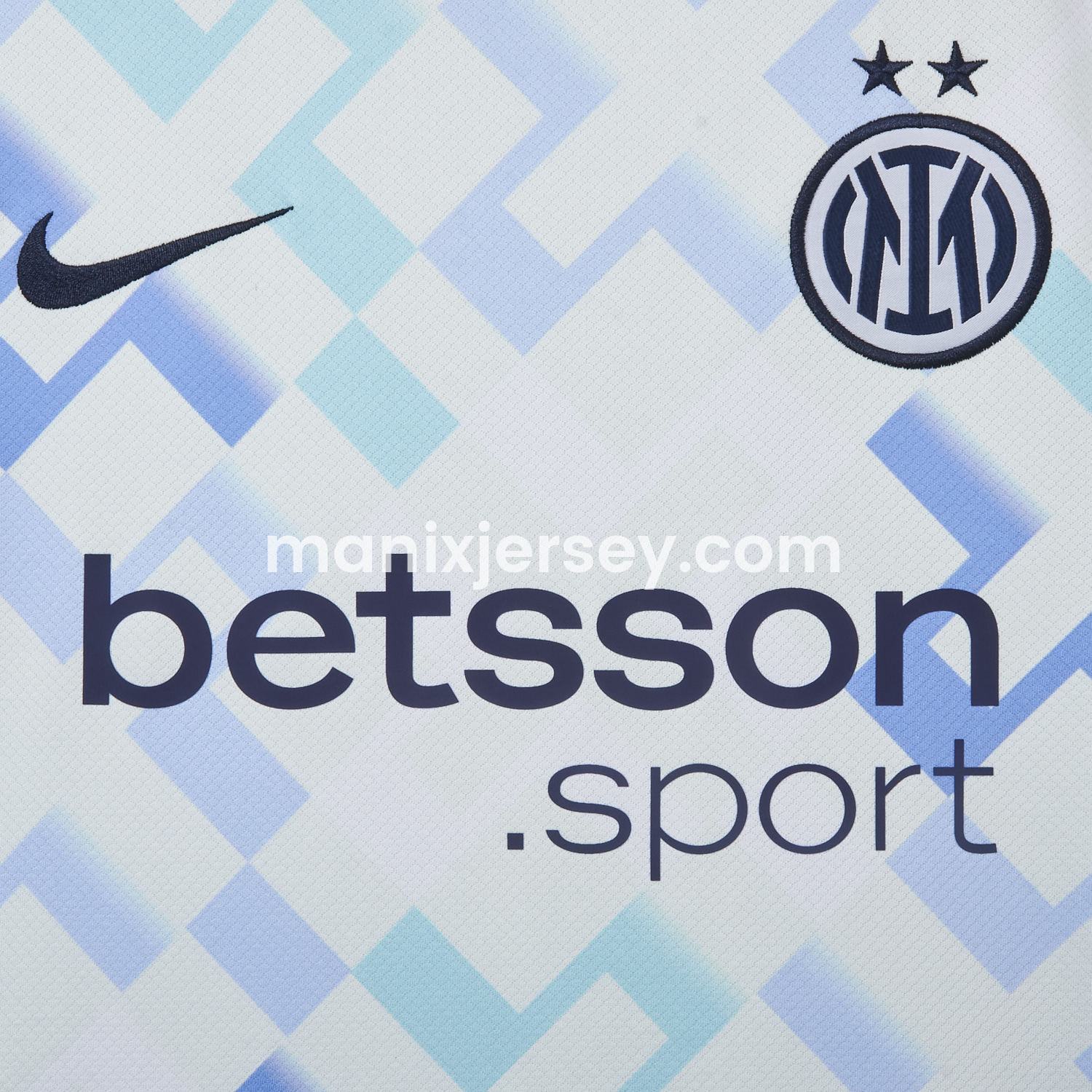 ManixJersey.com | Inter Milan 25-26 Away Jersey - Fans Version -Customize Name, Number and Patch | Worldwide Shipping