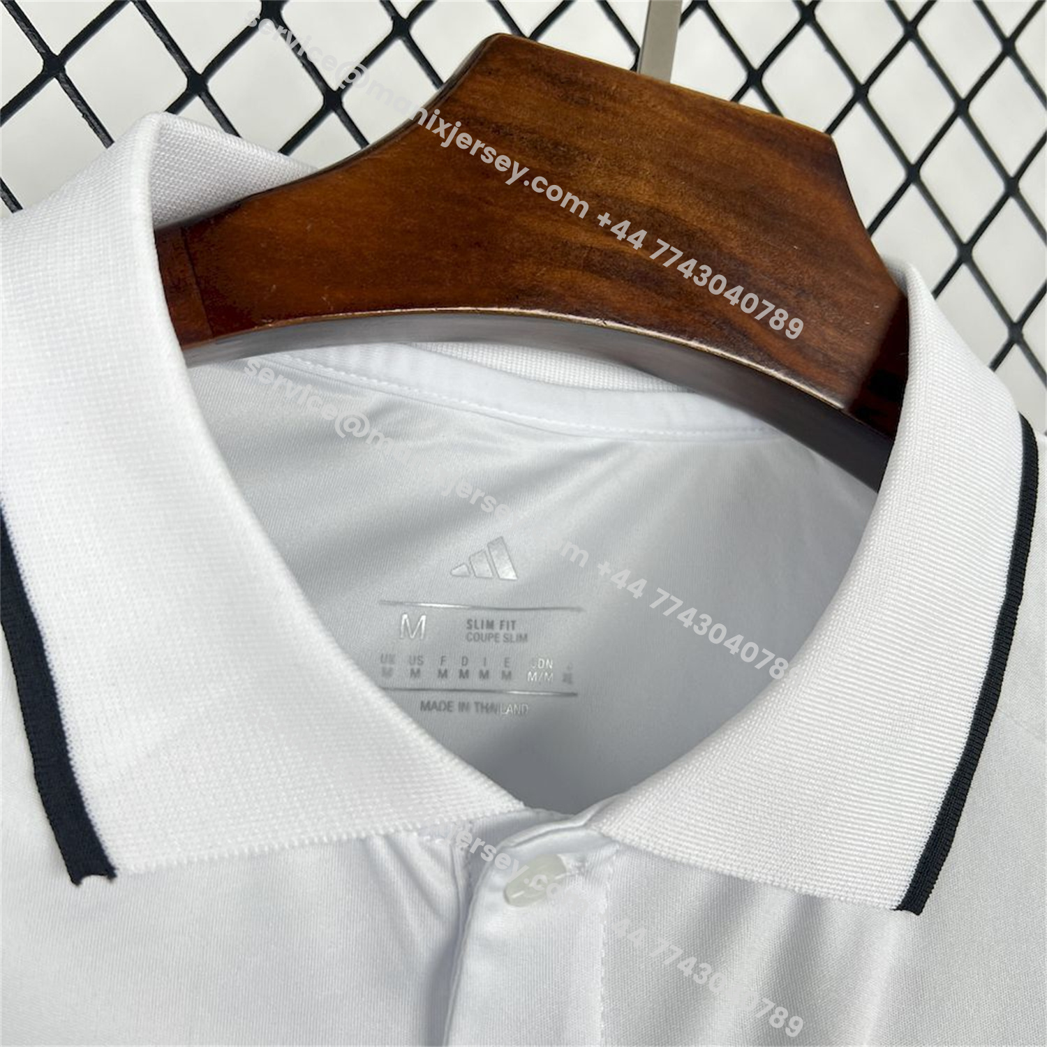 ManixJersey.com | Benfica 25-26 White Polo Jersey - Fans Version -Customize Name, Number and Patch | Worldwide Shipping