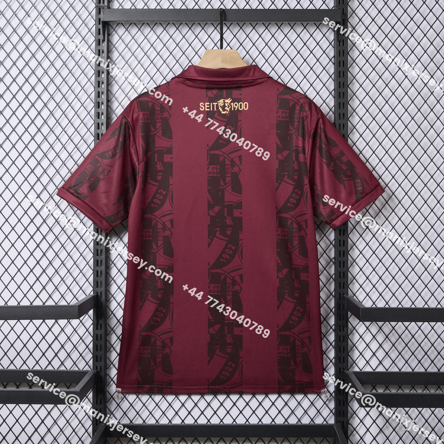 ManixJersey.com | Kaiserslautern 25-26 125-Year Anniversary Jersey - Fans Version -Customize Name, Number and Patch | Worldwide Shipping