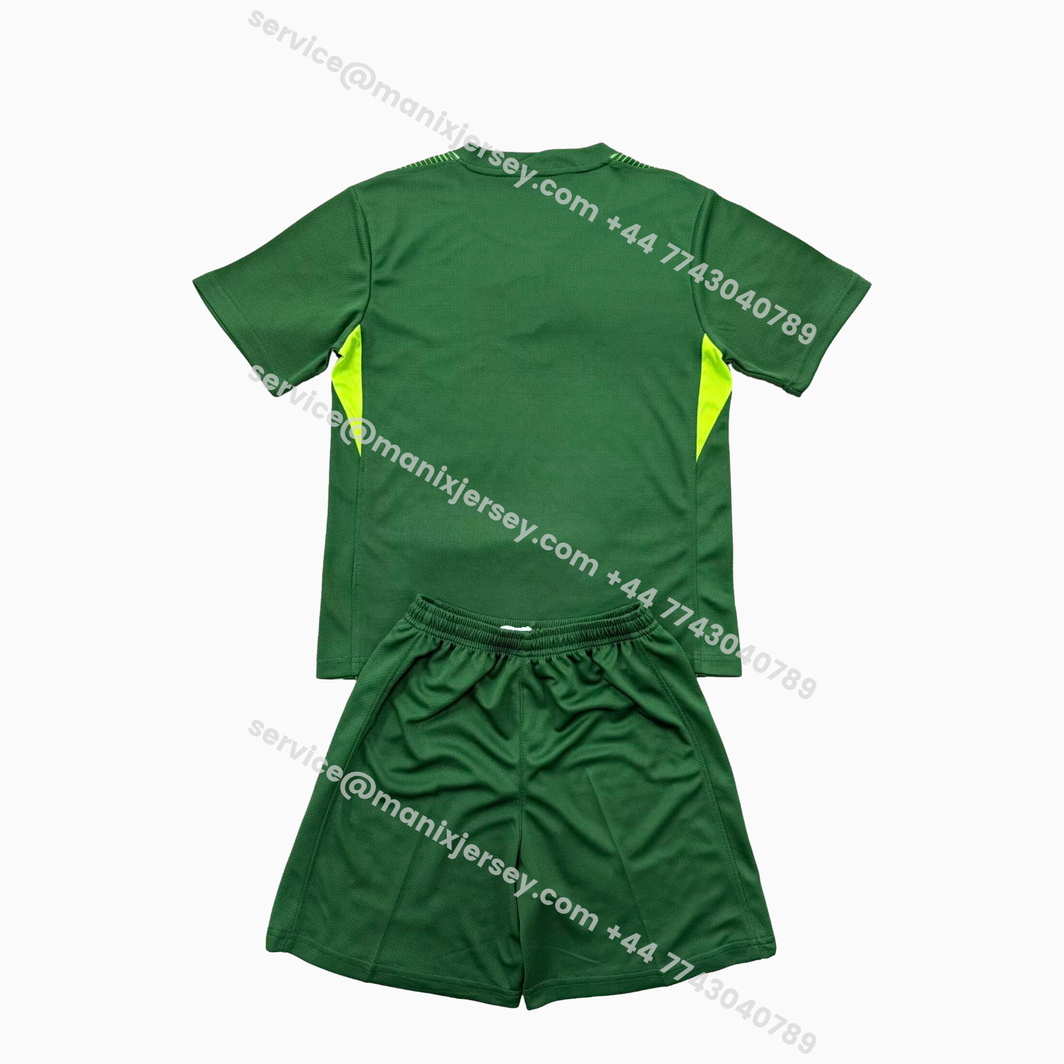 ManixJersey.com | Birmingham City 25-26 Green Goalkeeper Kids Kit -Customize Name, Number and Patch | Worldwide Shipping