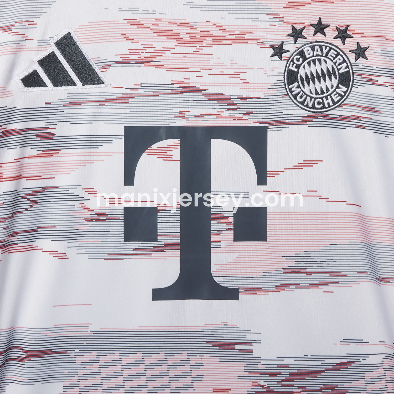 ManixJersey.com | 【MÜLLER 25 Pattern】Bayern Munich 25-26 Away Jersey - Fans Version -Customize Name, Number and Patch | Worldwide Shipping