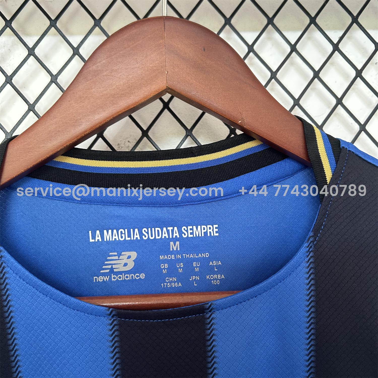 ManixJersey.com | Atalanta 25-26 Home Unsponsored Jersey - Fans Version -Customize Name, Number and Patch | Worldwide Shipping
