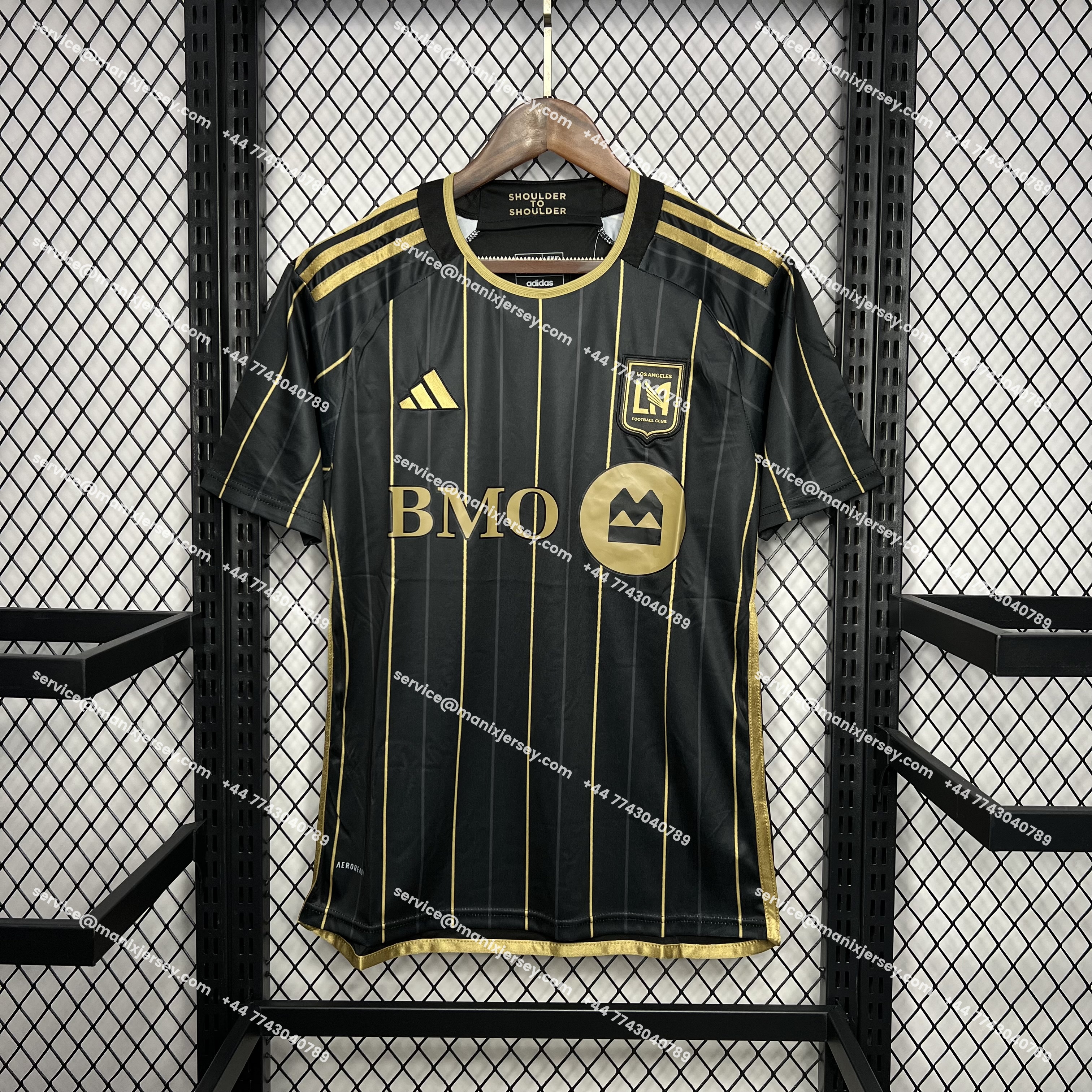 ManixJersey.com | Los Angeles FC 2025 Home Jersey - Fans Version -Customize Name, Number and Patch | Worldwide Shipping