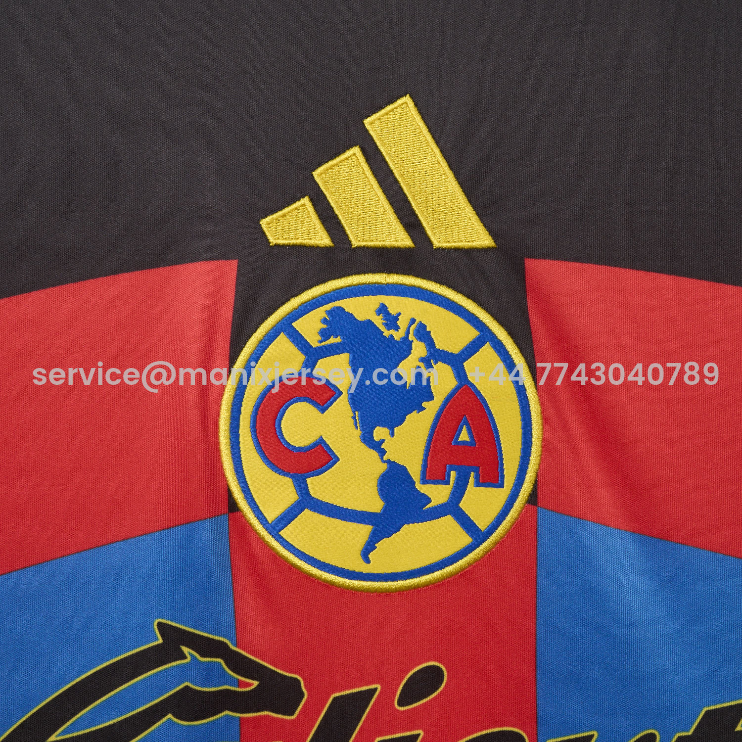 ManixJersey.com | Club América 25-26 Home Yellow Jersey - Fans Version -Customize Name, Number and Patch | Worldwide Shipping
