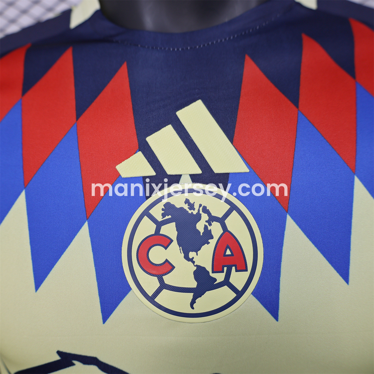 ManixJersey.com | Club América 25-26 Light Yellow Special Edition Jersey - Player Version -Customize Name, Number and Patch | Worldwide Shipping