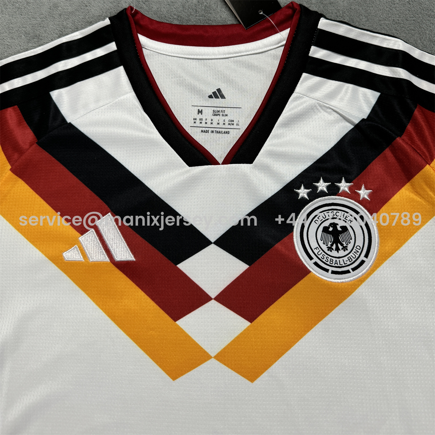 ManixJersey.com | Women's Germany 25-26 Home (Informal-release Version) Jersey -Customize Name, Number and Patch | Worldwide Shipping