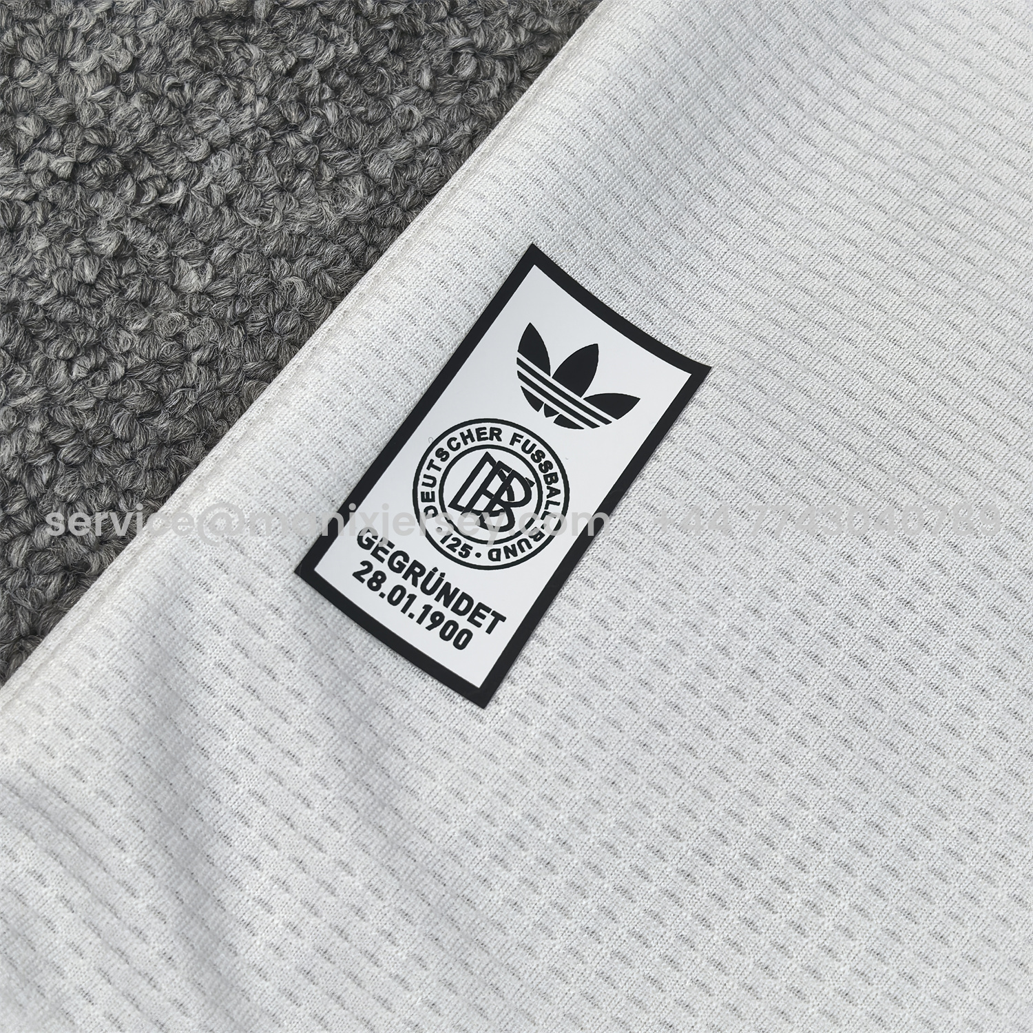 ManixJersey.com | Germany 2025 125-Year Anniversary White Big Eagle Special Jersey - Fans Version -Customize Name, Number and Patch | Worldwide Shipping