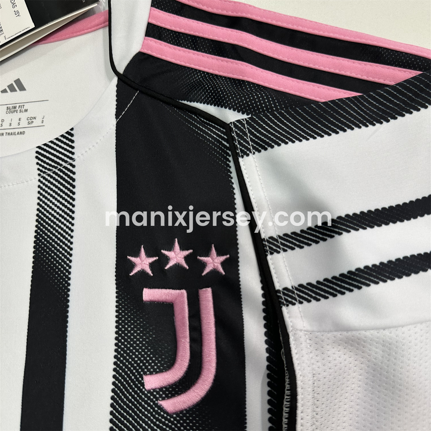 ManixJersey.com | Juventus 25-26 Home Unsponsored Jersey - Fans Version -Customize Name, Number and Patch | Worldwide Shipping