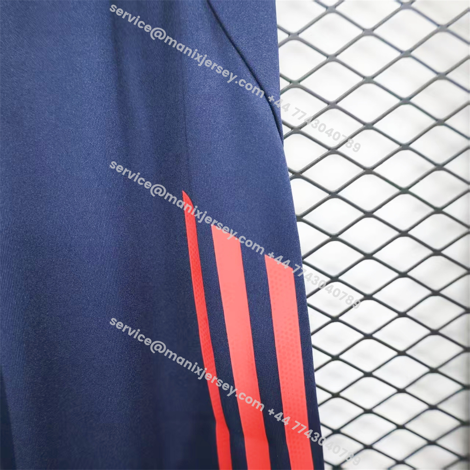 ManixJersey.com | Arsenal 25-26 Away Blue Shorts - Player Version -Customize Name, Number and Patch | Worldwide Shipping