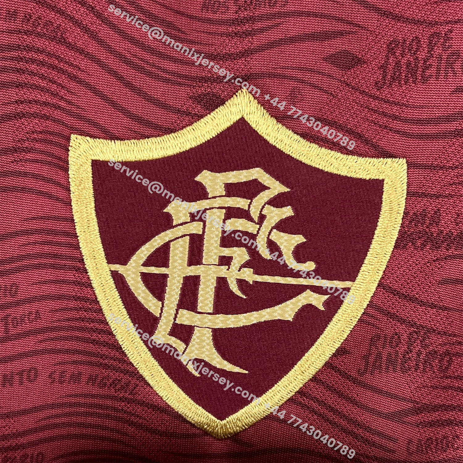 ManixJersey.com | Fluminense 25-26 Third Red Jersey - Fans Version -Customize Name, Number and Patch | Worldwide Shipping