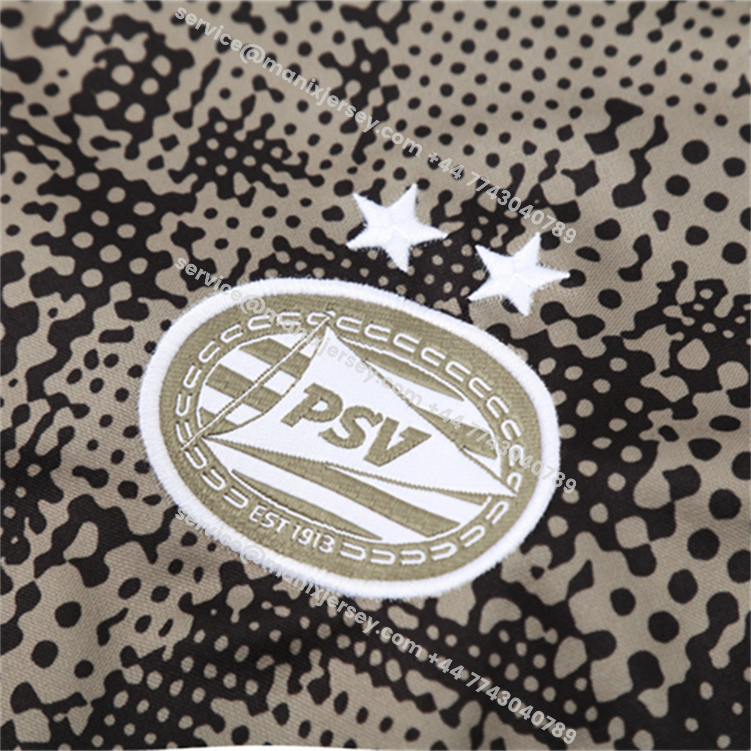 ManixJersey.com | PSV Eindhoven 25-26 Kids Long Sleeve Training Set - Army Green Top & Black Pants -Customize Name, Number and Patch | Worldwide Shipping
