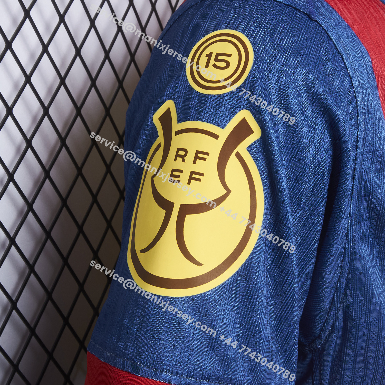 ManixJersey.com | Barcelona 25-26 Supercopa De España Fourth Jersey - Player Version -Customize Name, Number and Patch | Worldwide Shipping