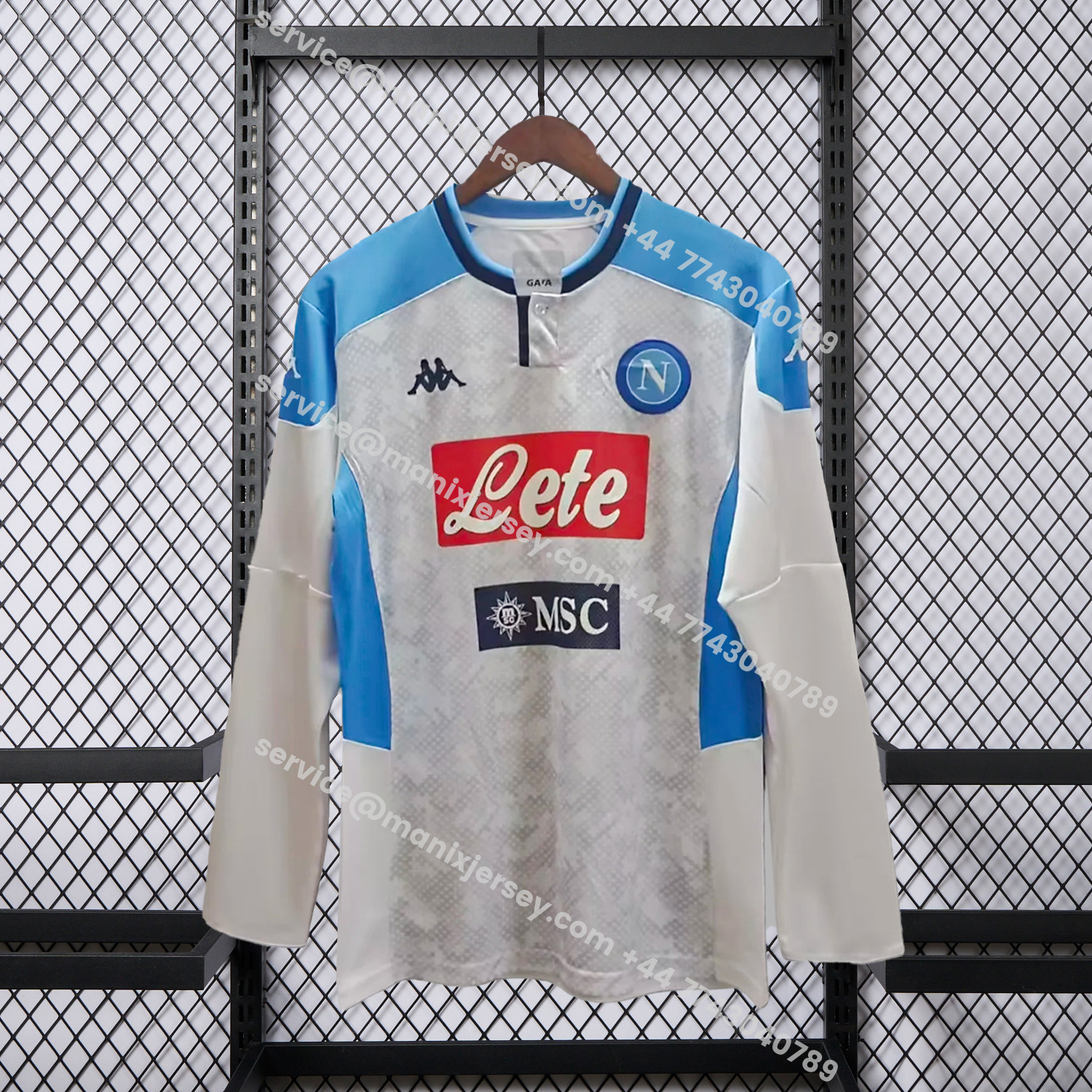 ManixJersey.com | Retro Napoli 2019-20 Third Long Sleeves Jersey -Customize Name, Number and Patch | Worldwide Shipping