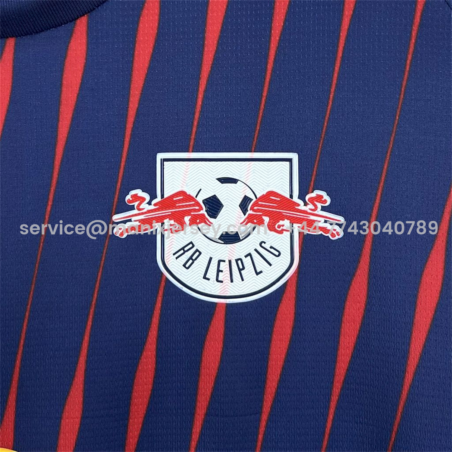 ManixJersey.com | RB Leipzig 25-26 Away Jersey - Fans Version -Customize Name, Number and Patch | Worldwide Shipping