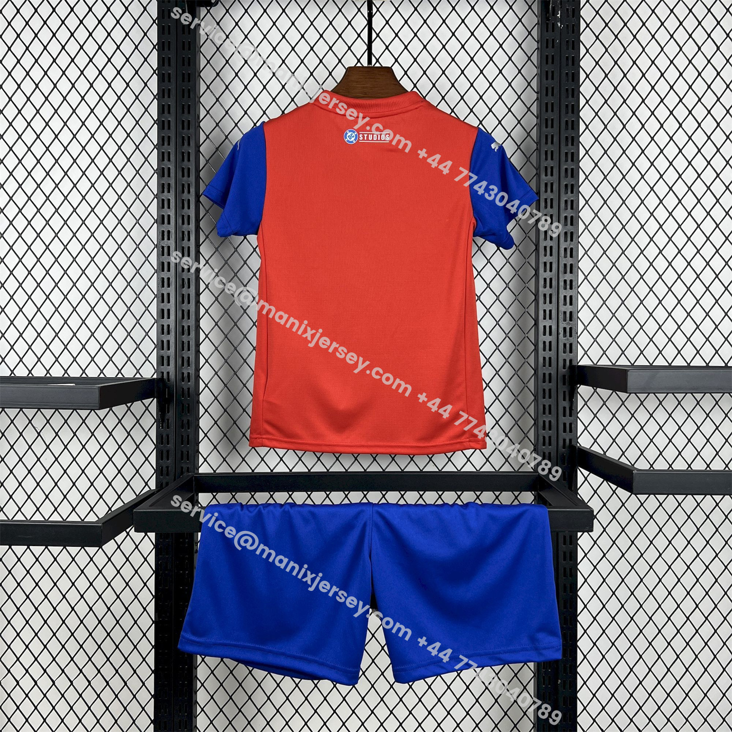 ManixJersey.com | Bahia 25-26 Super-Man Blue Special Kids Kit -Customize Name, Number and Patch | Worldwide Shipping