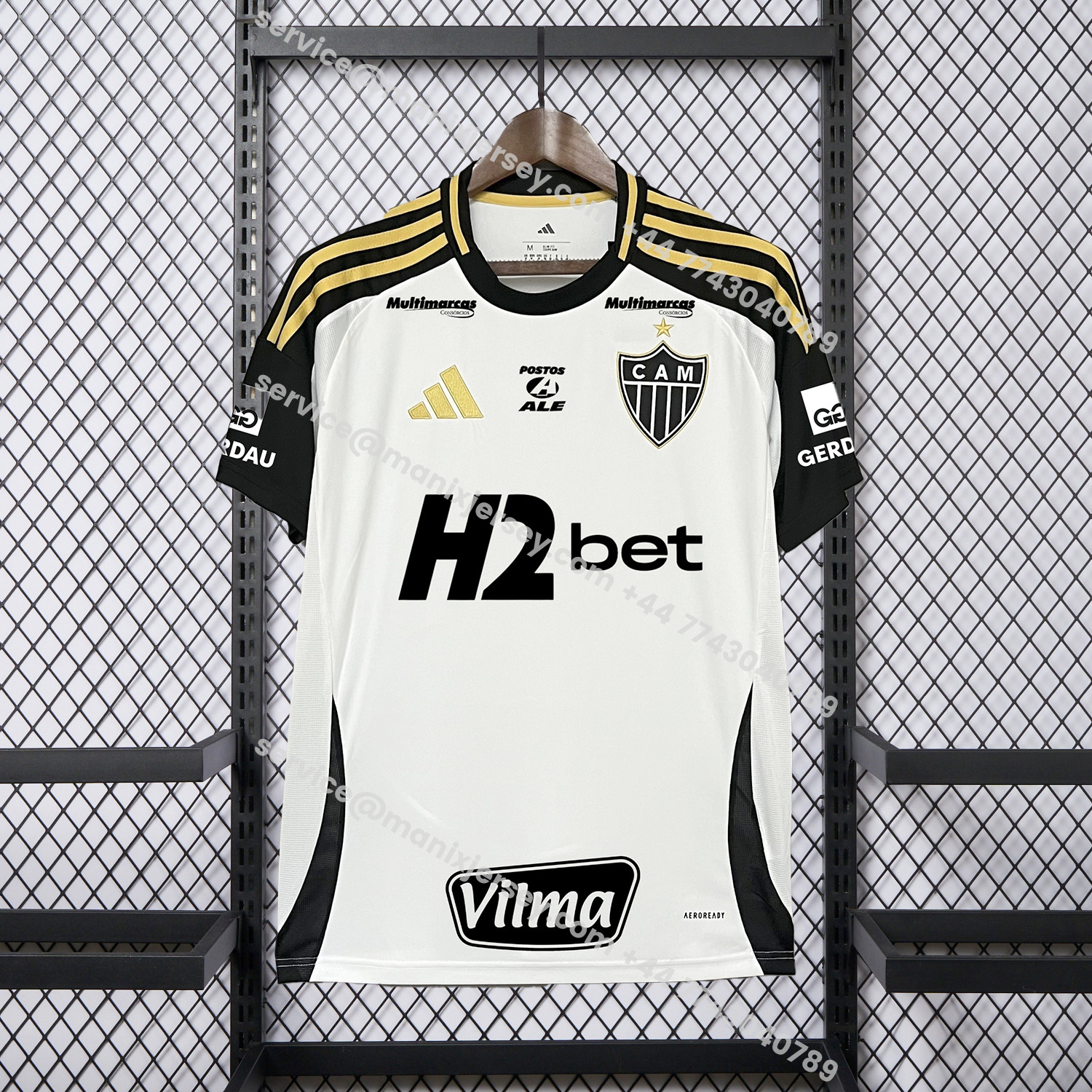 ManixJersey.com | Atletico Mineiro 25-26 Away Jersey - Fans Version -Customize Name, Number and Patch | Worldwide Shipping